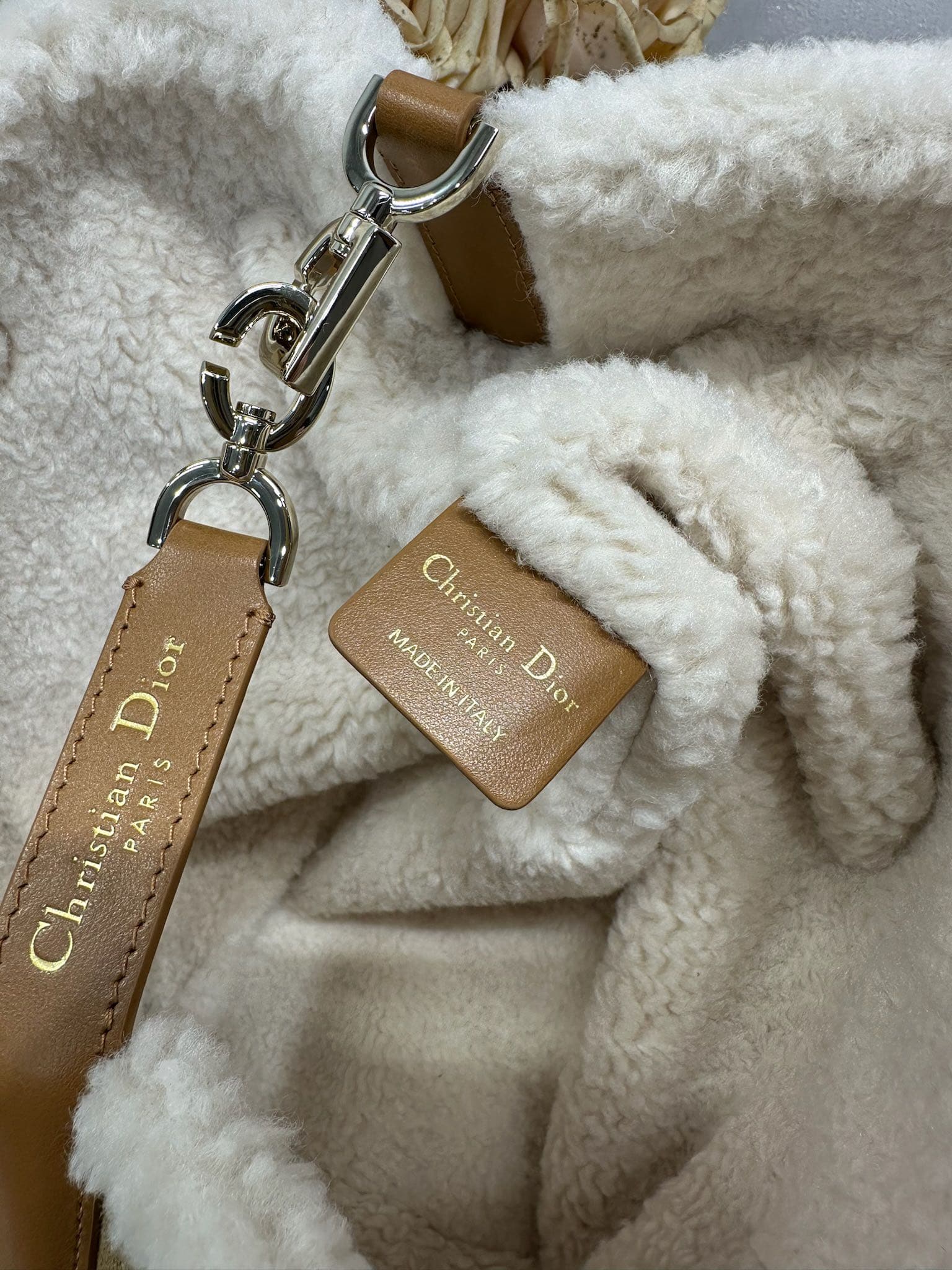 Dior White Medium Wallet 2836