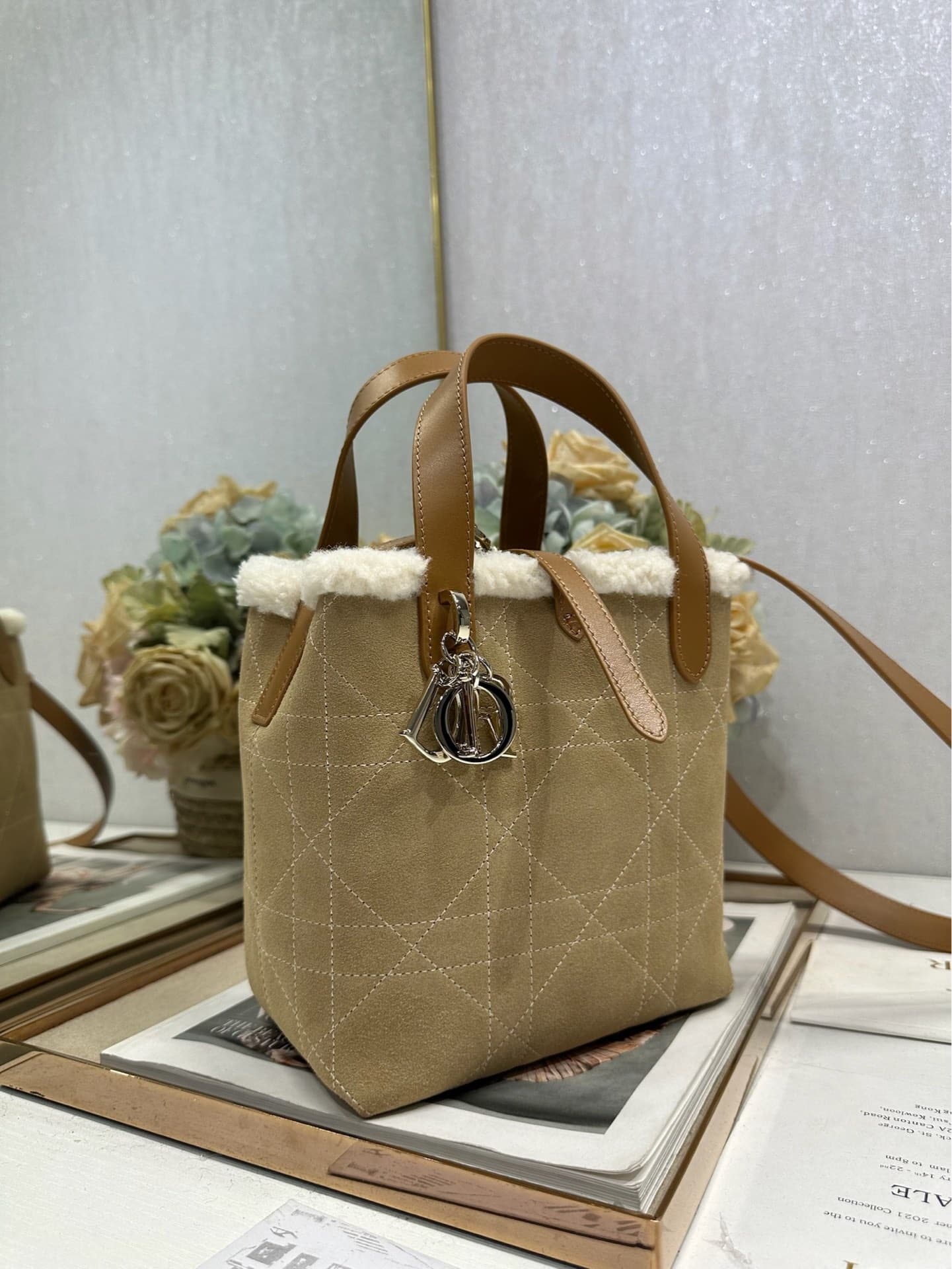 Dior White Small Wallet 2836