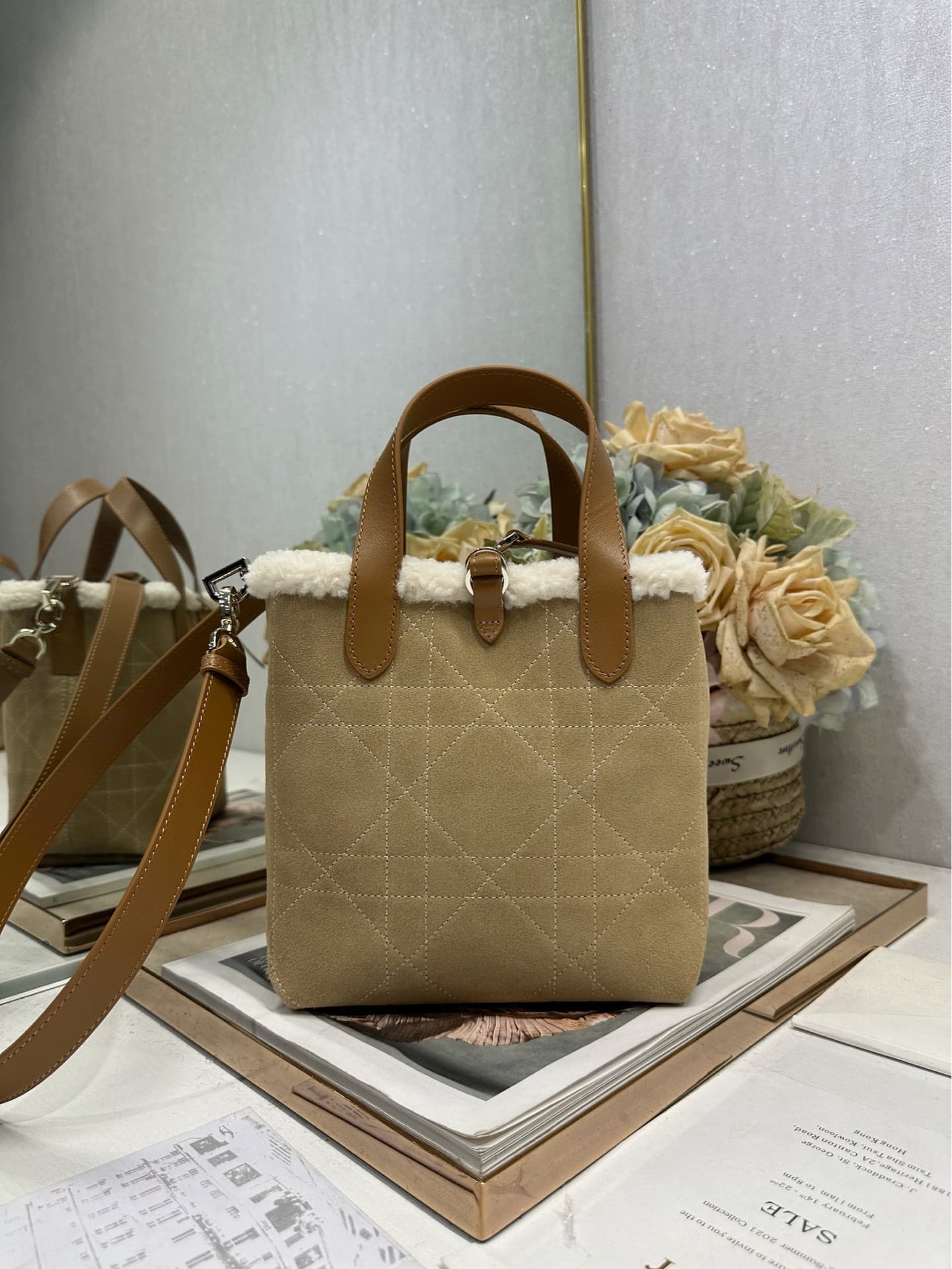 Dior White Small Wallet 2836