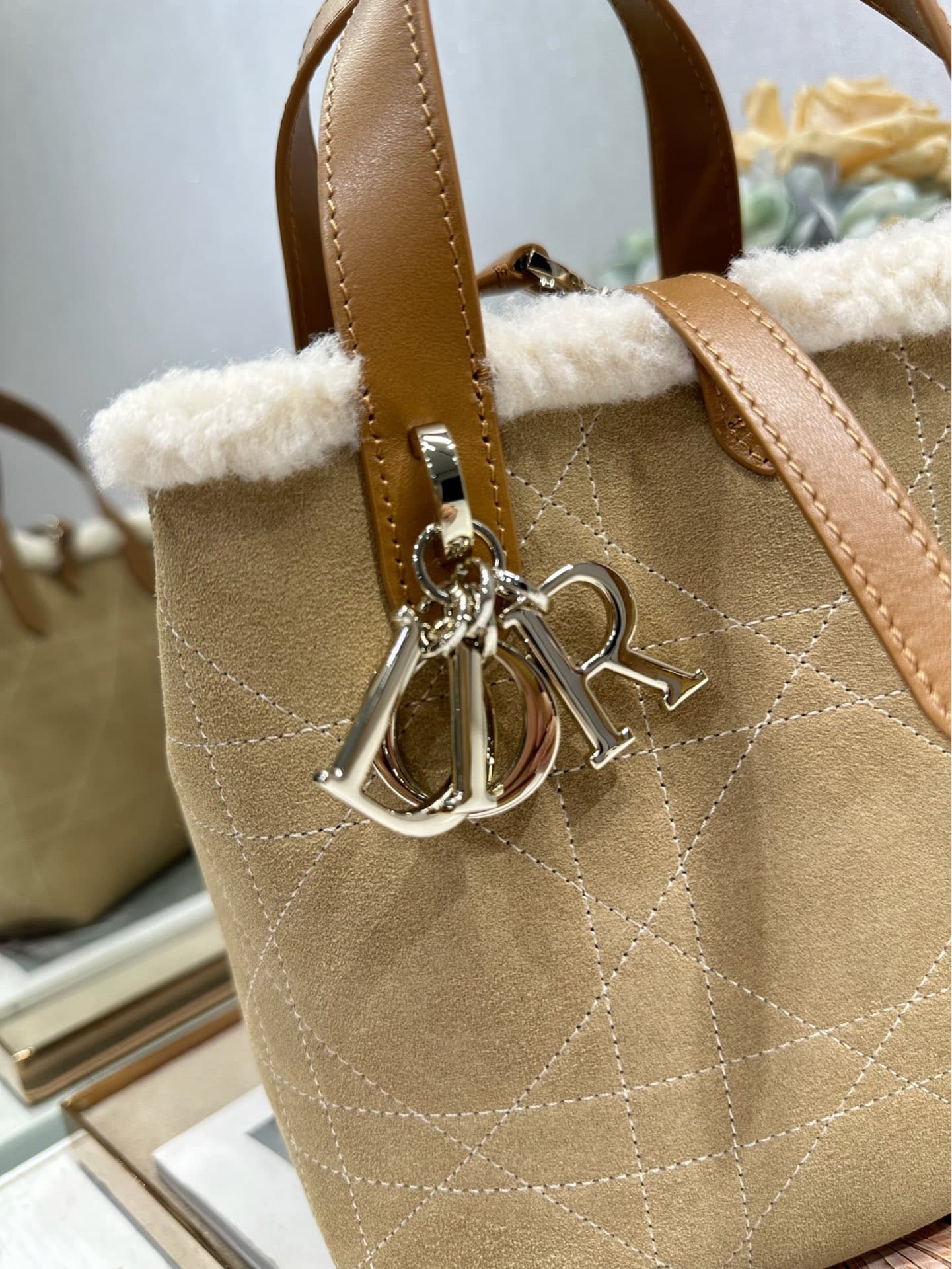 Dior White Small Wallet 2836