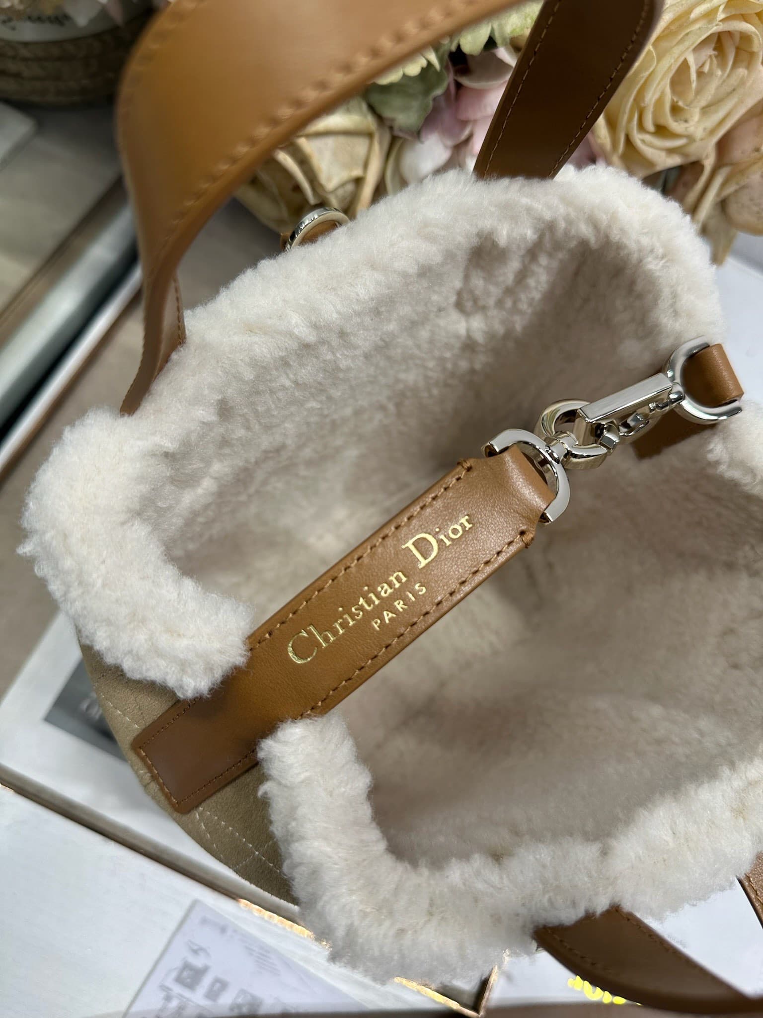 Dior White Small Wallet 2836