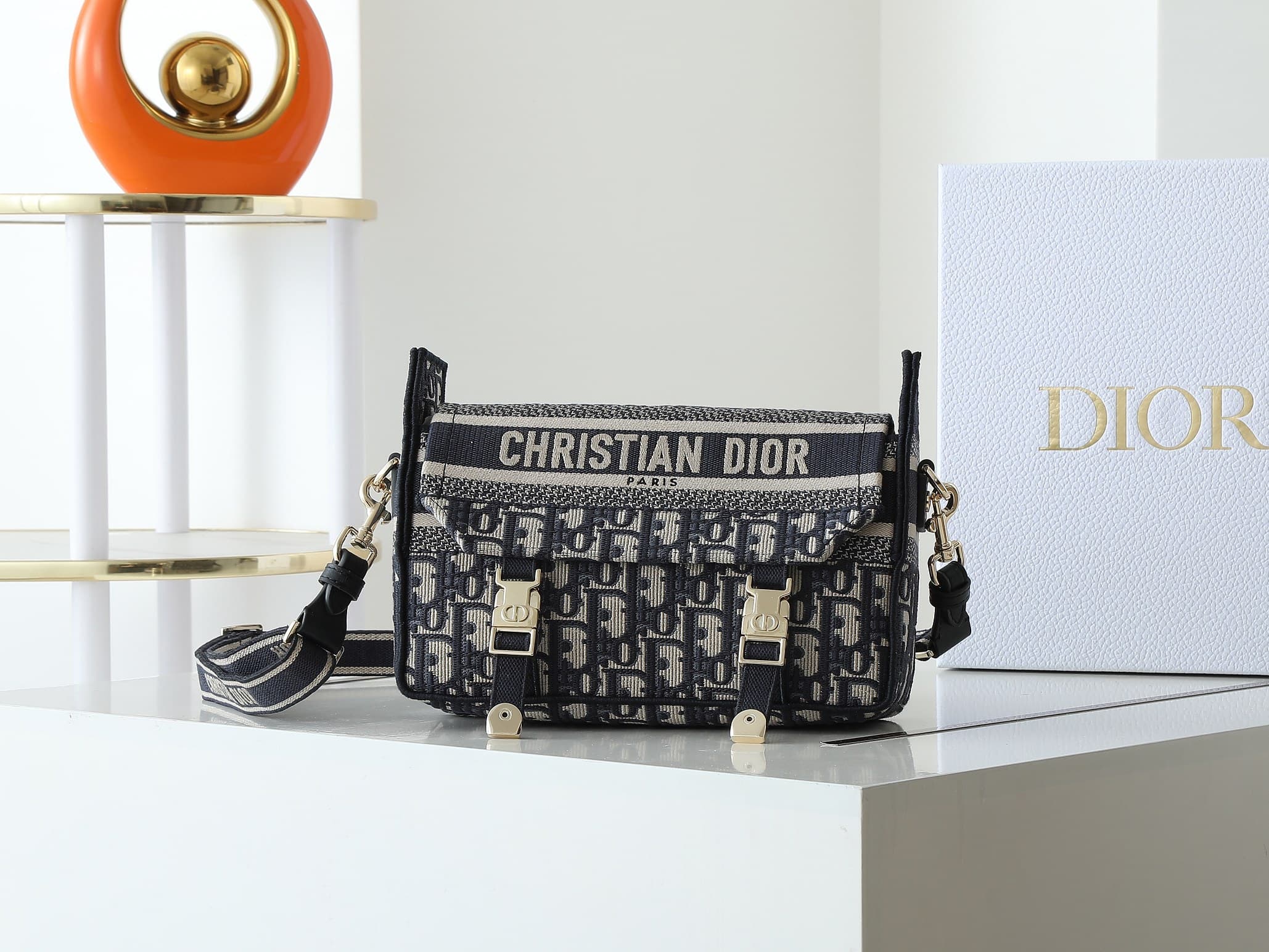 Dior Blue Small Crossbody Bag M1241