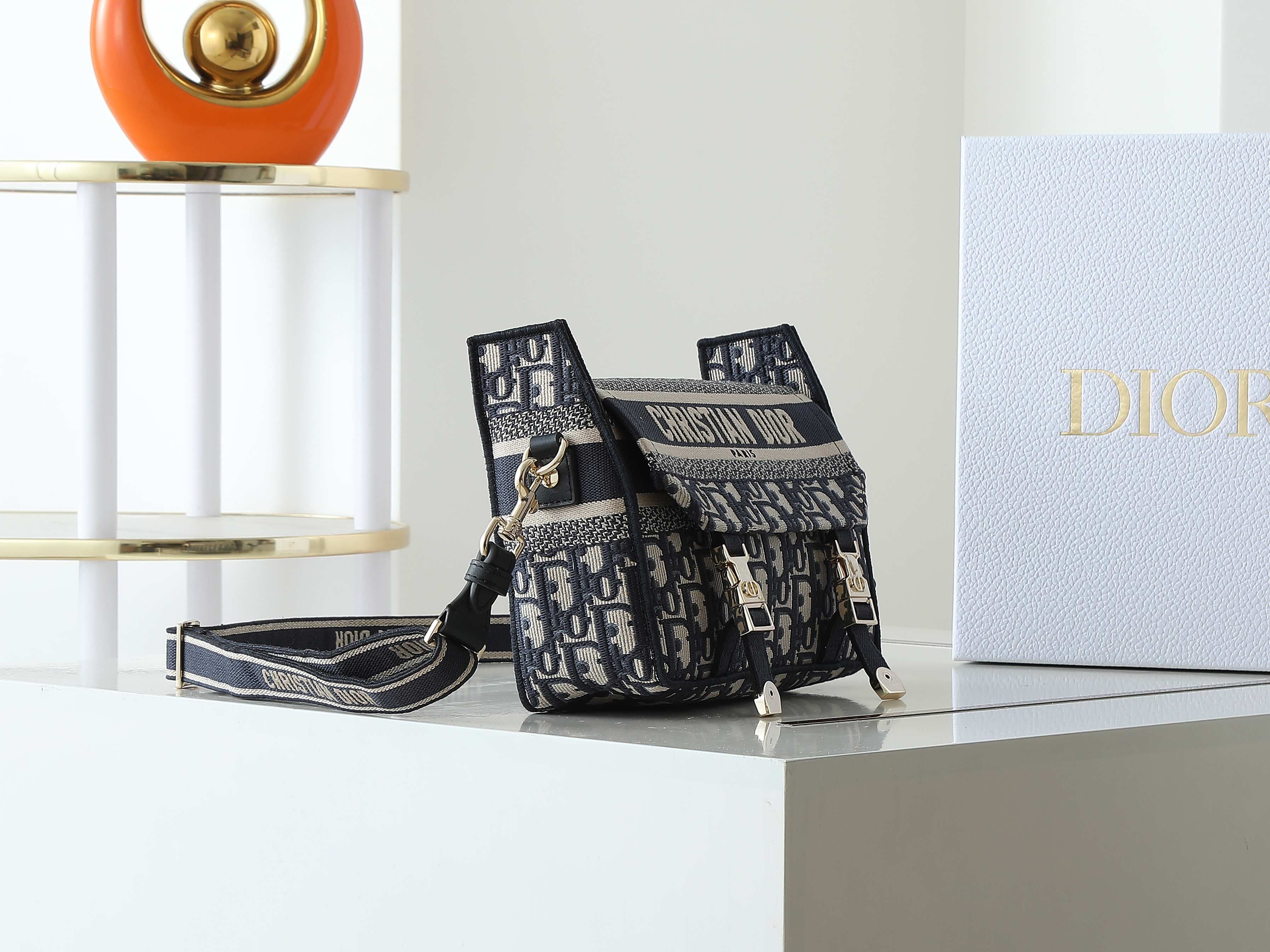 Dior Blue Small Crossbody Bag M1241