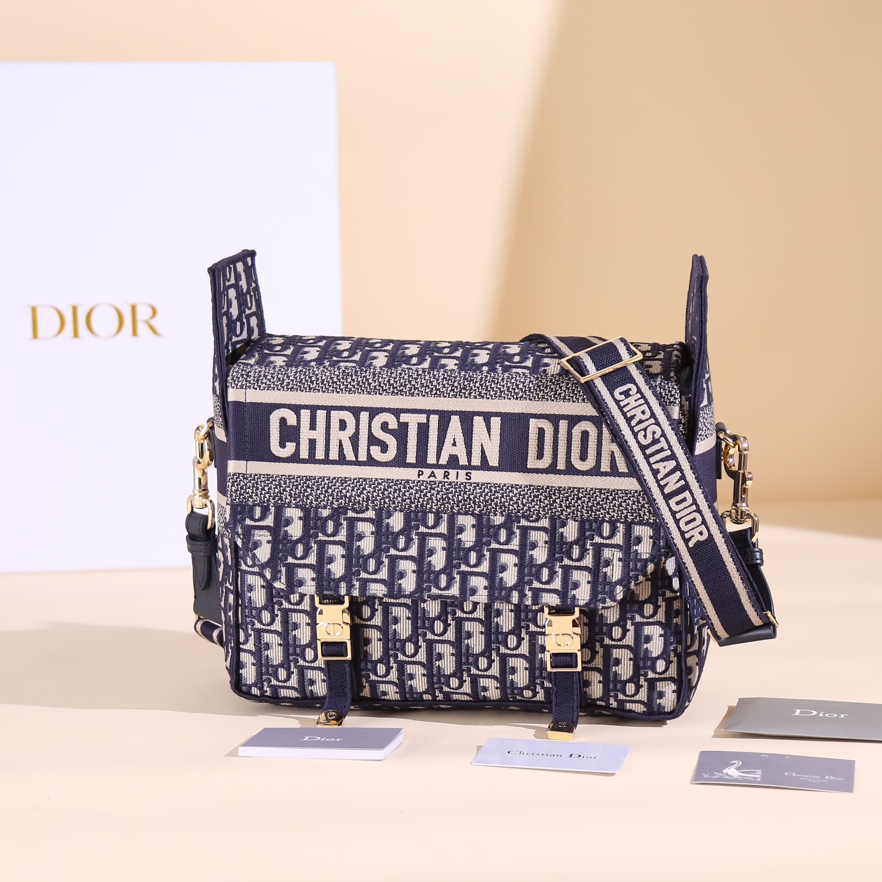 Dior Blue Medium Crossbody Bag M1240