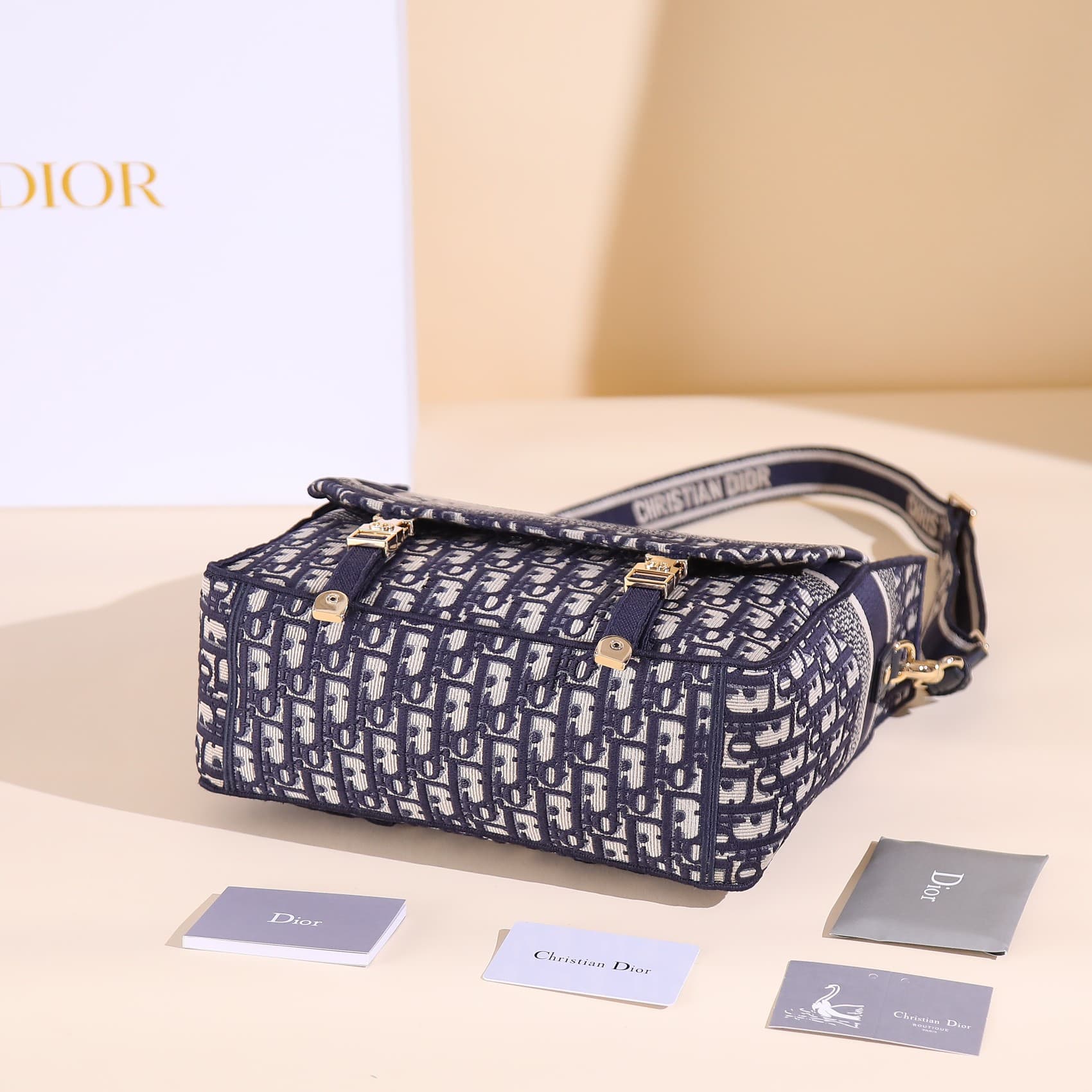 Dior Blue Medium Crossbody Bag M1240