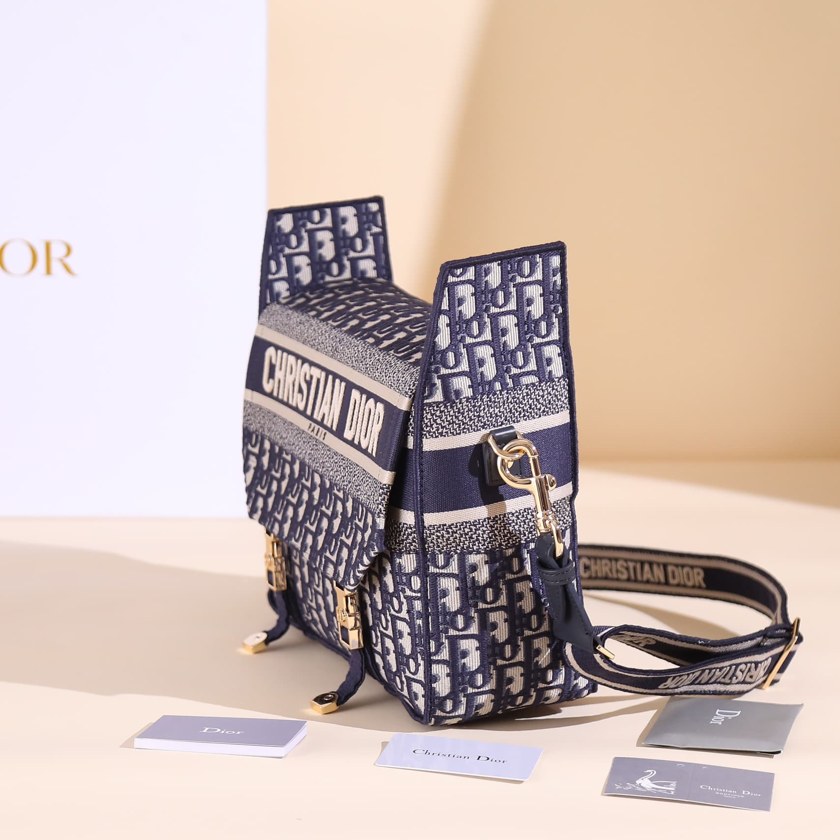 Dior Blue Medium Crossbody Bag M1240