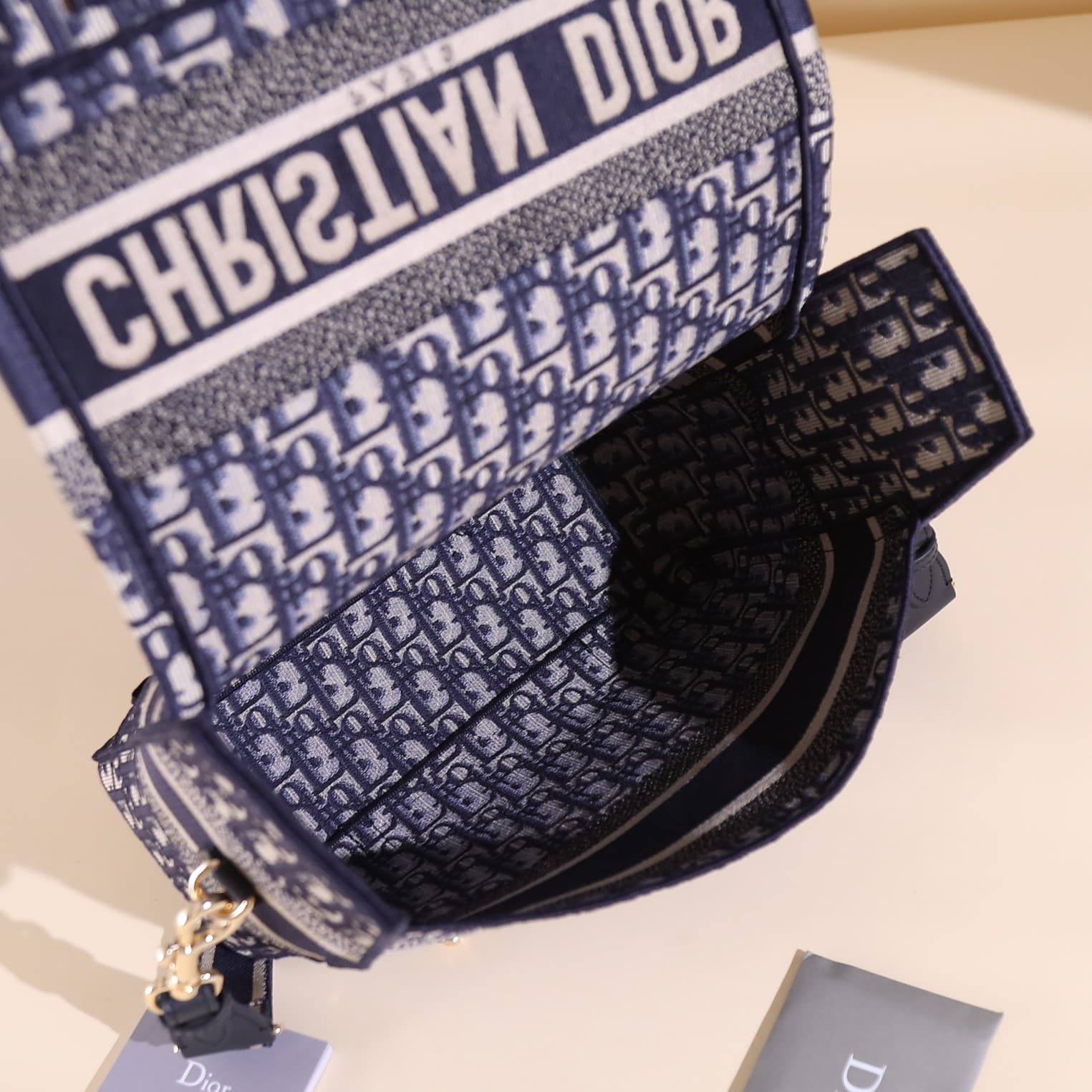 Dior Blue Medium Crossbody Bag M1240