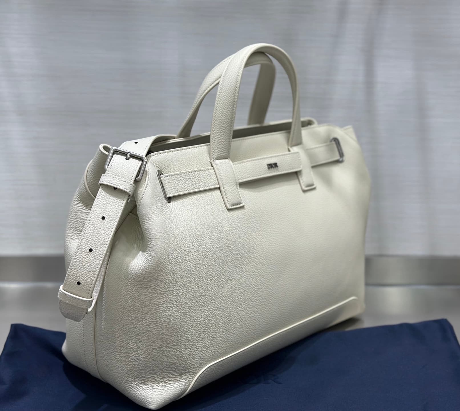 Dior Cream Medium Shoulder Bag