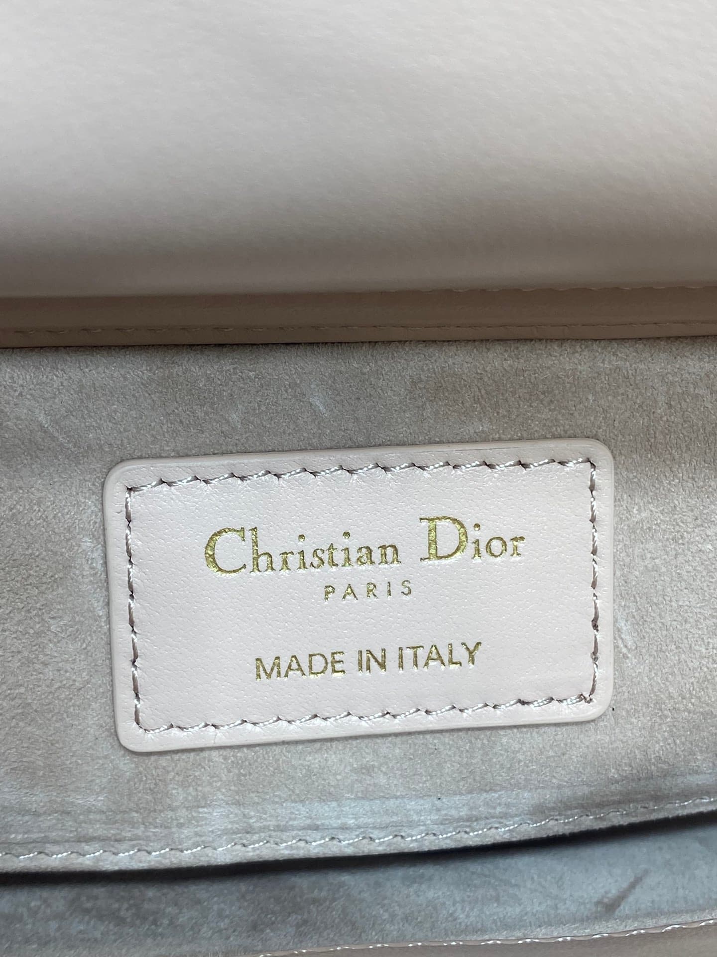 Dior Gold Small Bag