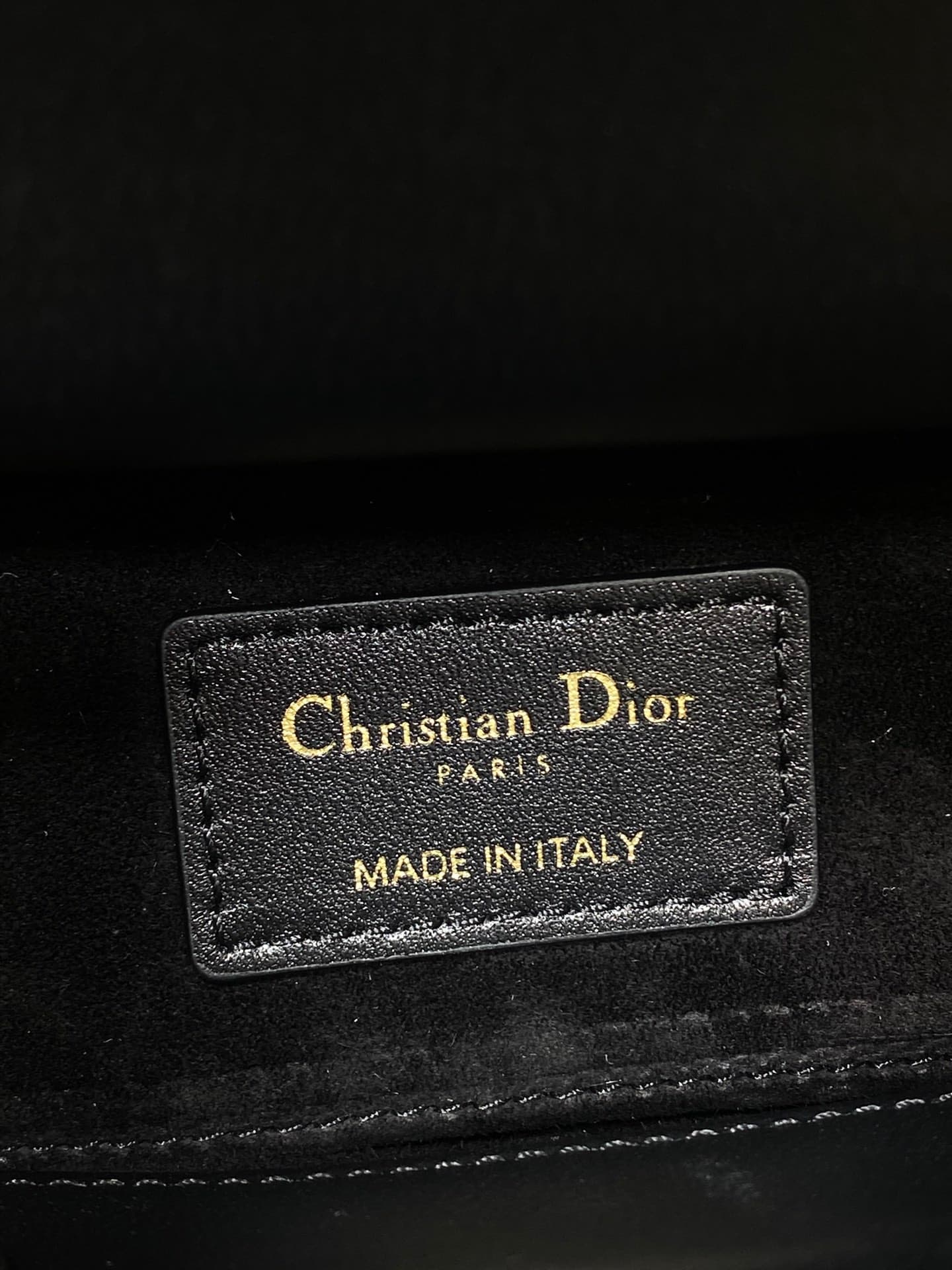 Dior Gold Small Bag