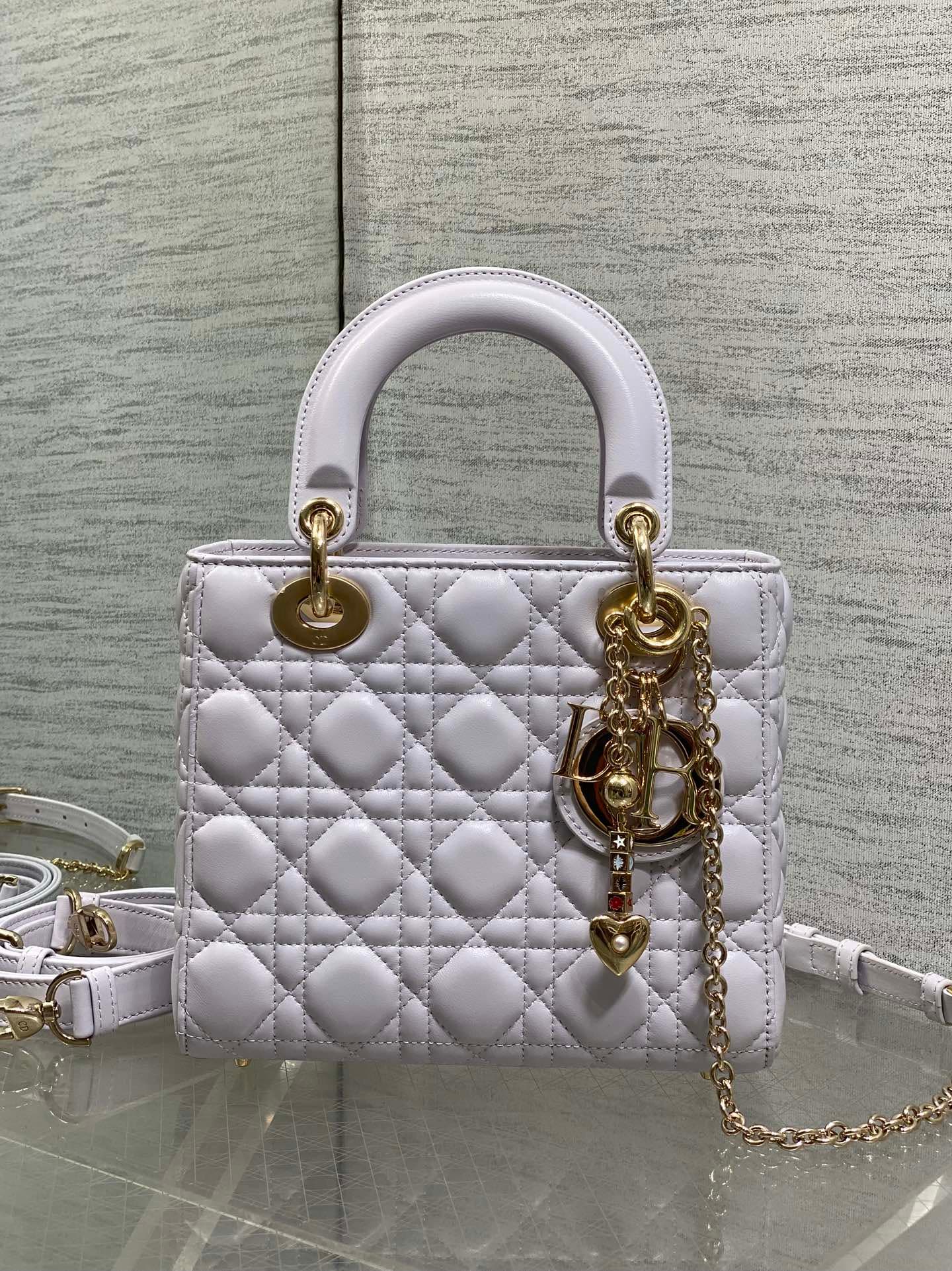 Dior Gold Crossbody Bag