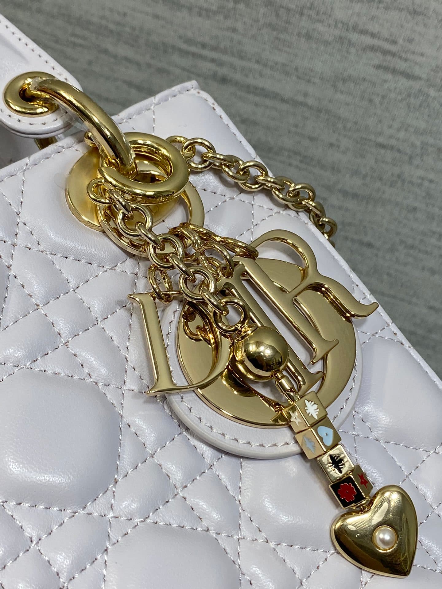 Dior Gold Crossbody Bag