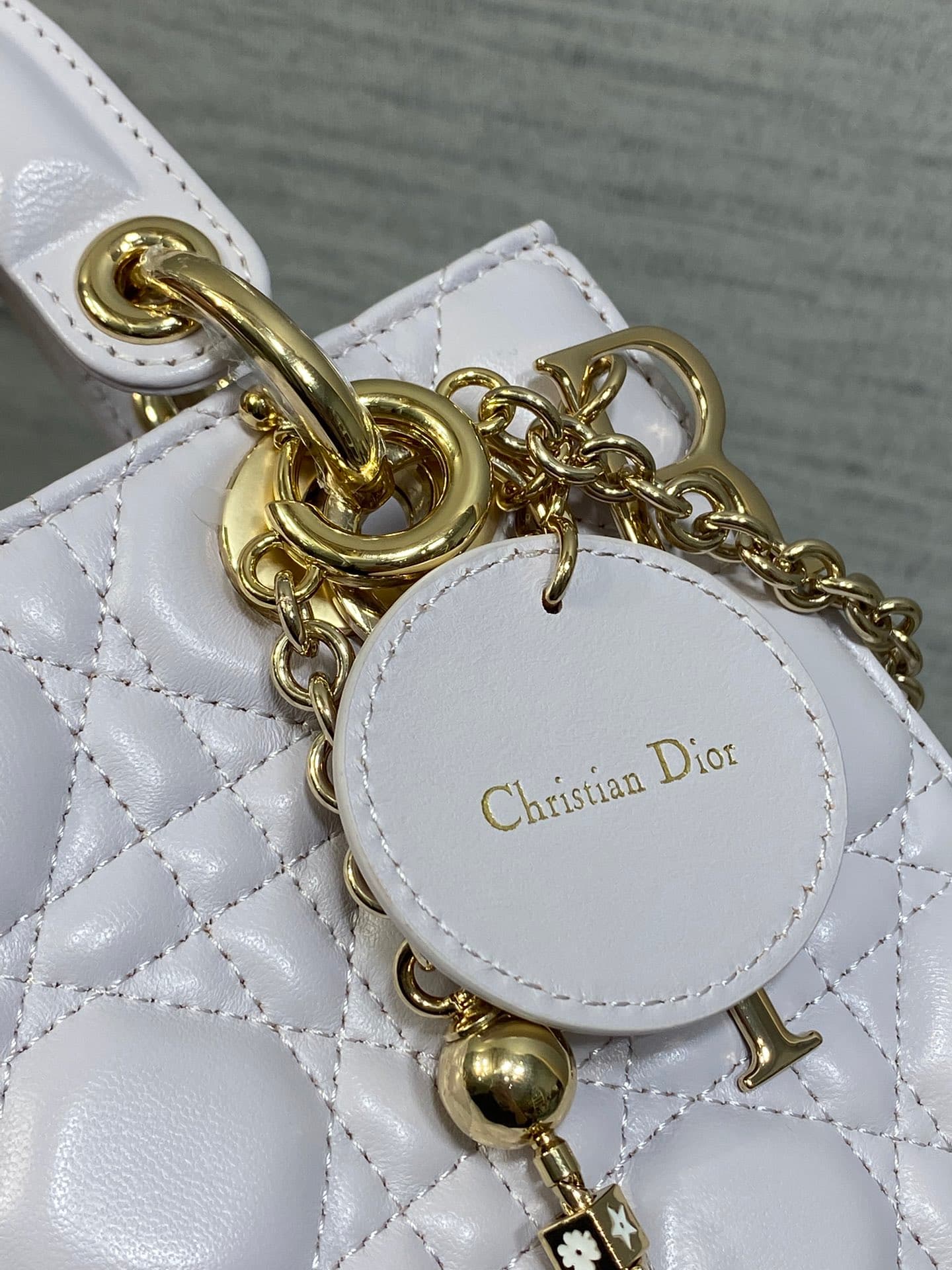 Dior Gold Crossbody Bag