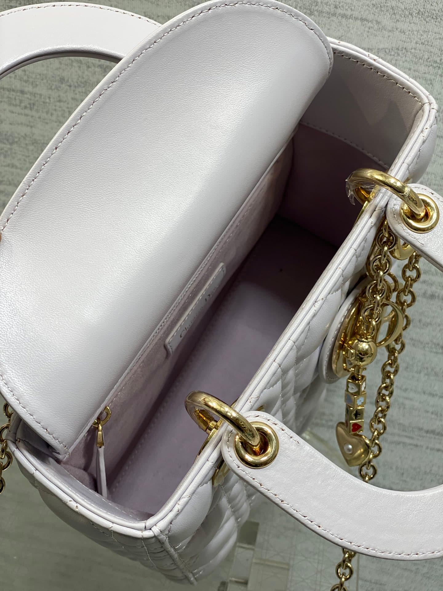 Dior Gold Crossbody Bag