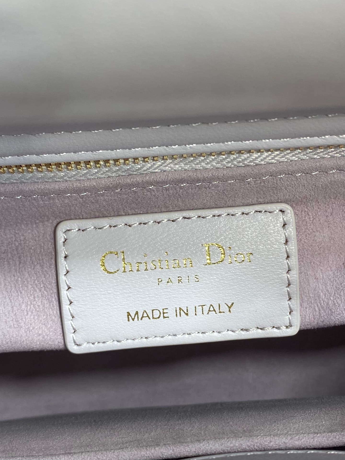 Dior Gold Crossbody Bag