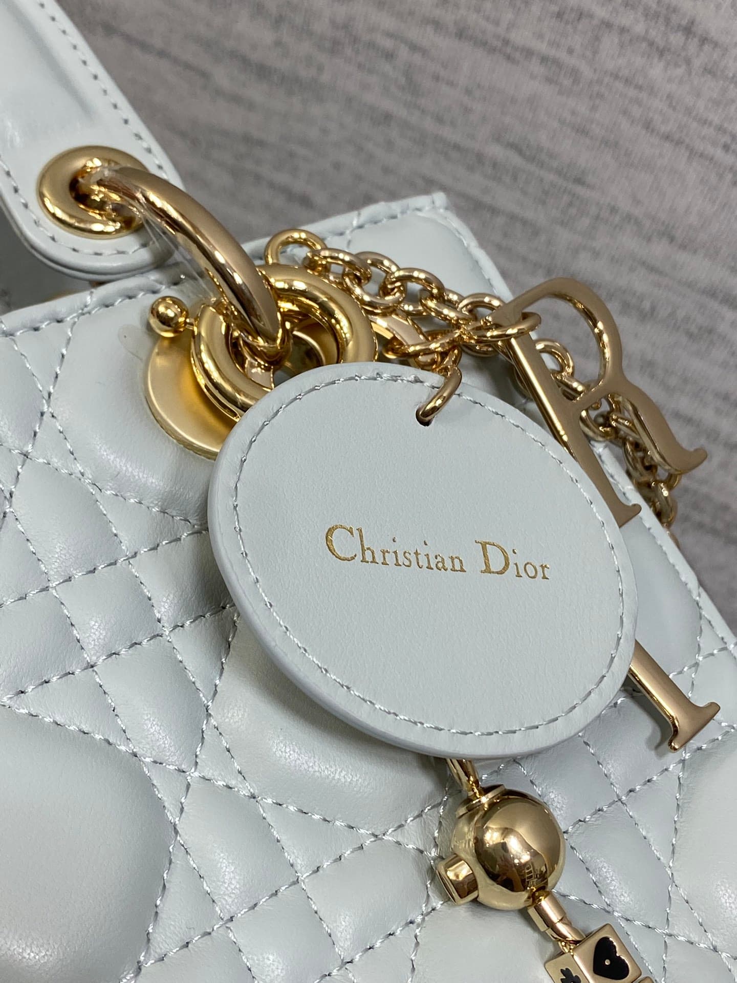 Dior Gold Crossbody Bag
