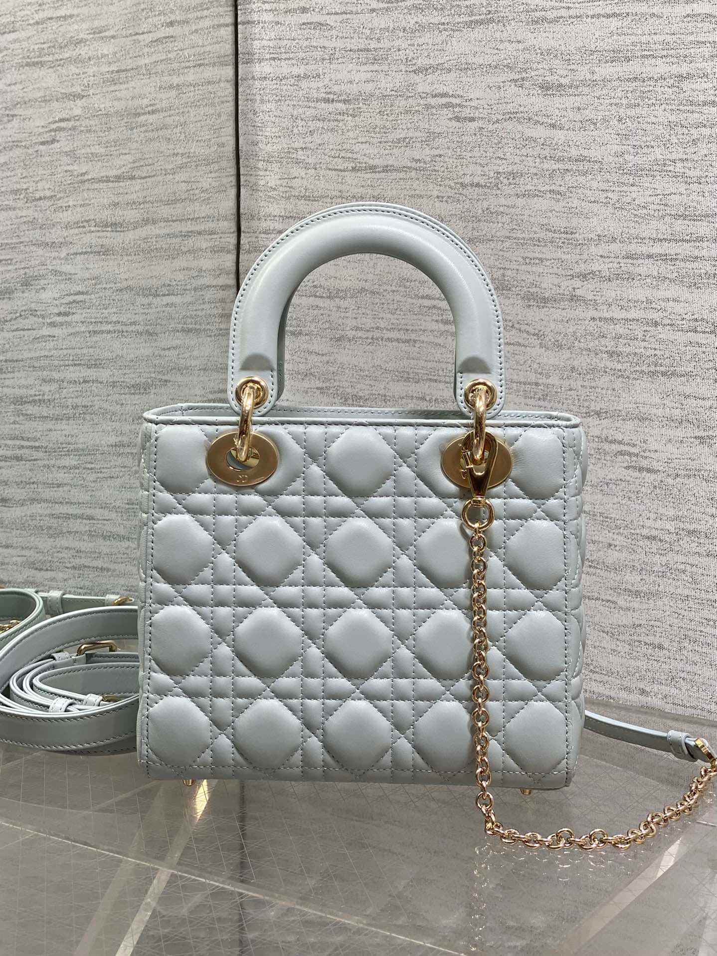 Dior Gold Crossbody Bag