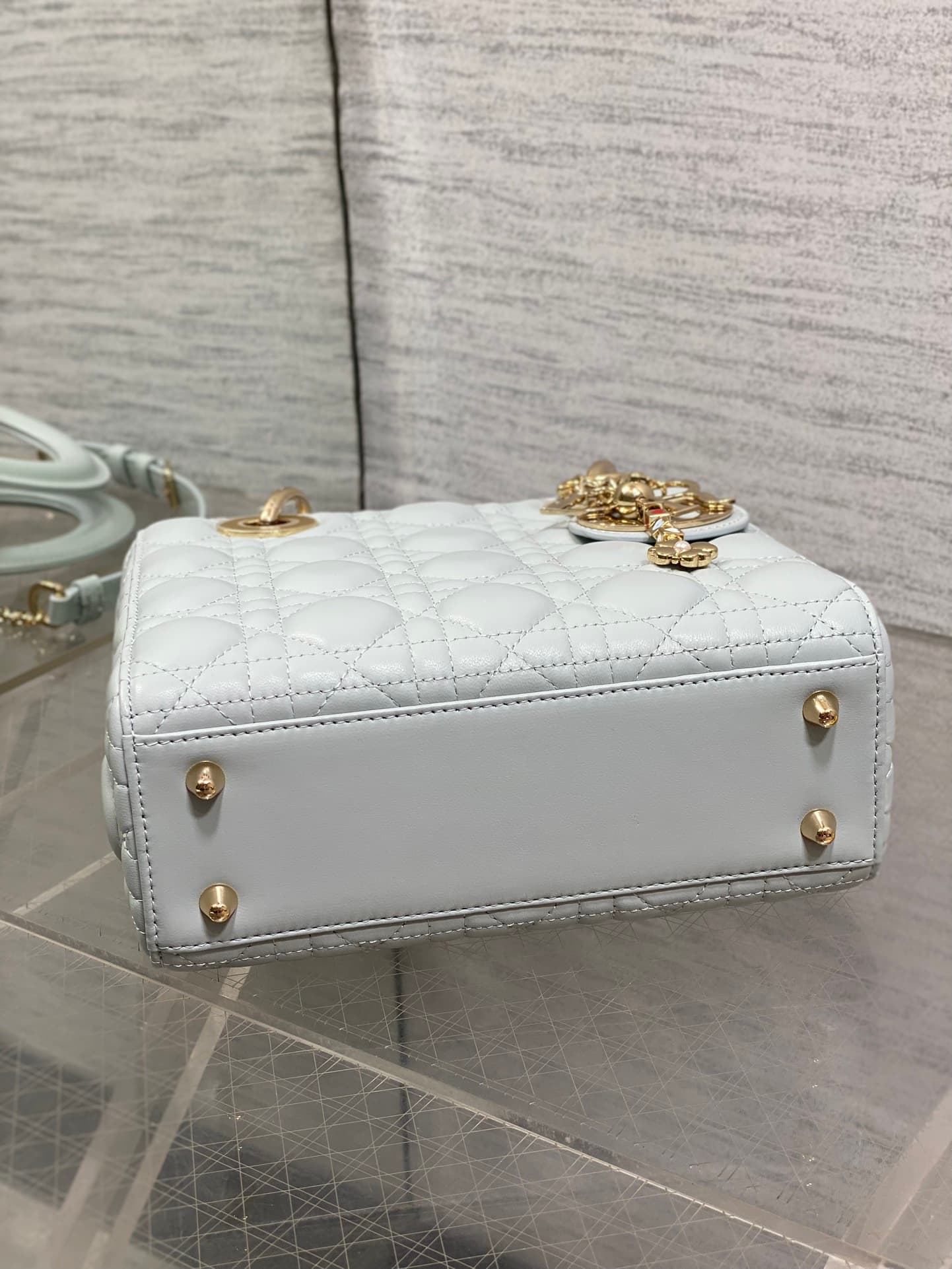 Dior Gold Crossbody Bag