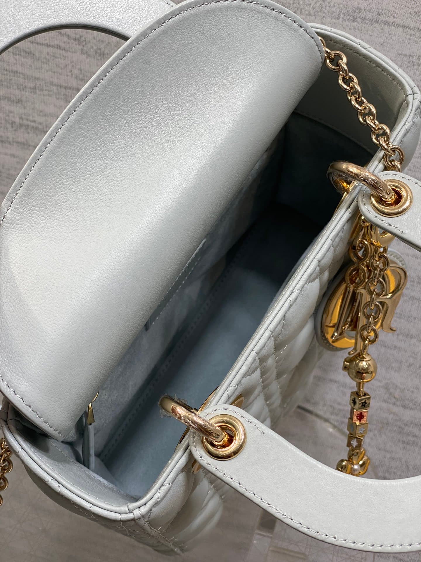 Dior Gold Crossbody Bag