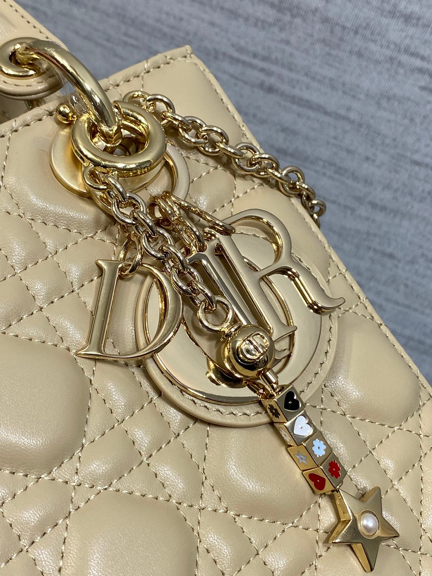 Dior Gold Crossbody Bag
