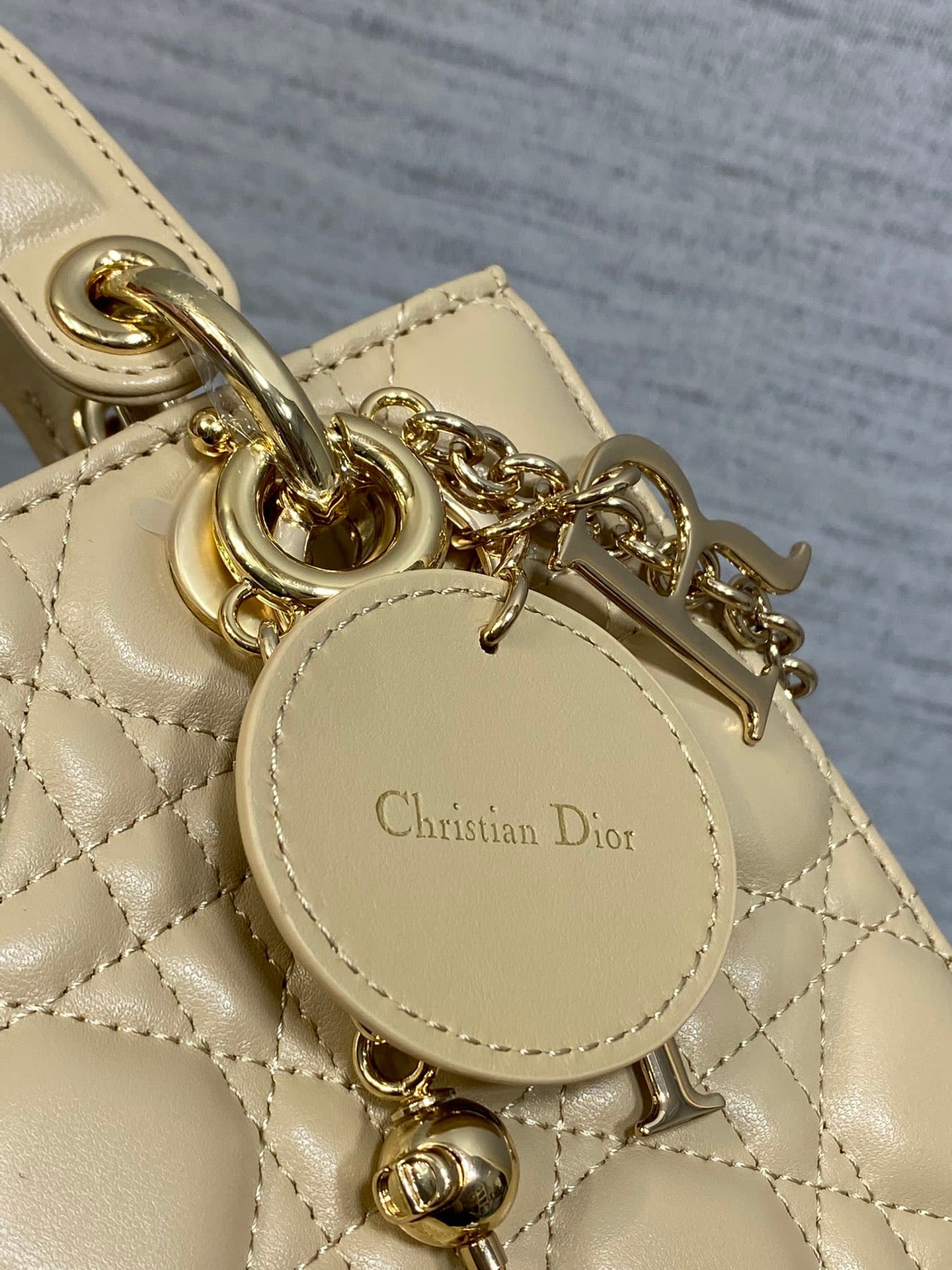 Dior Gold Crossbody Bag