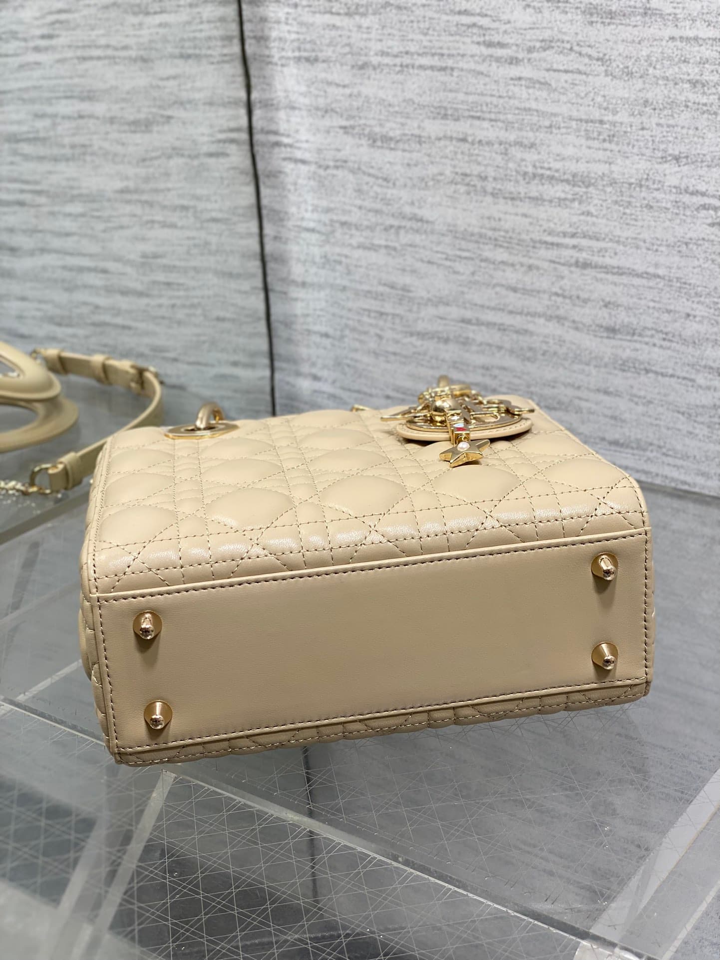 Dior Gold Crossbody Bag