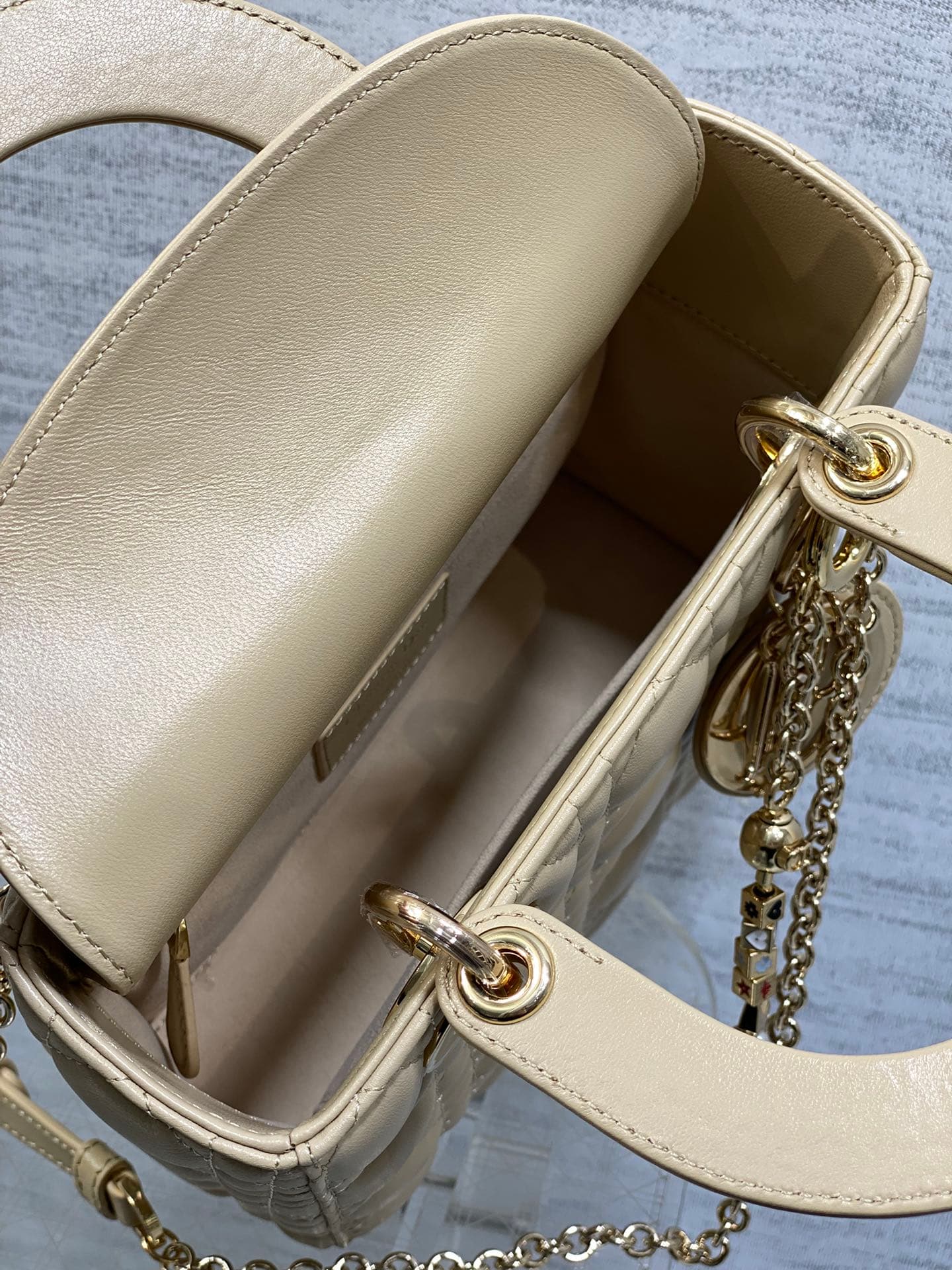 Dior Gold Crossbody Bag