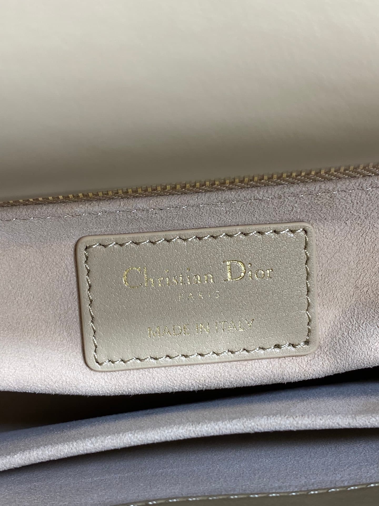 Dior Gold Crossbody Bag