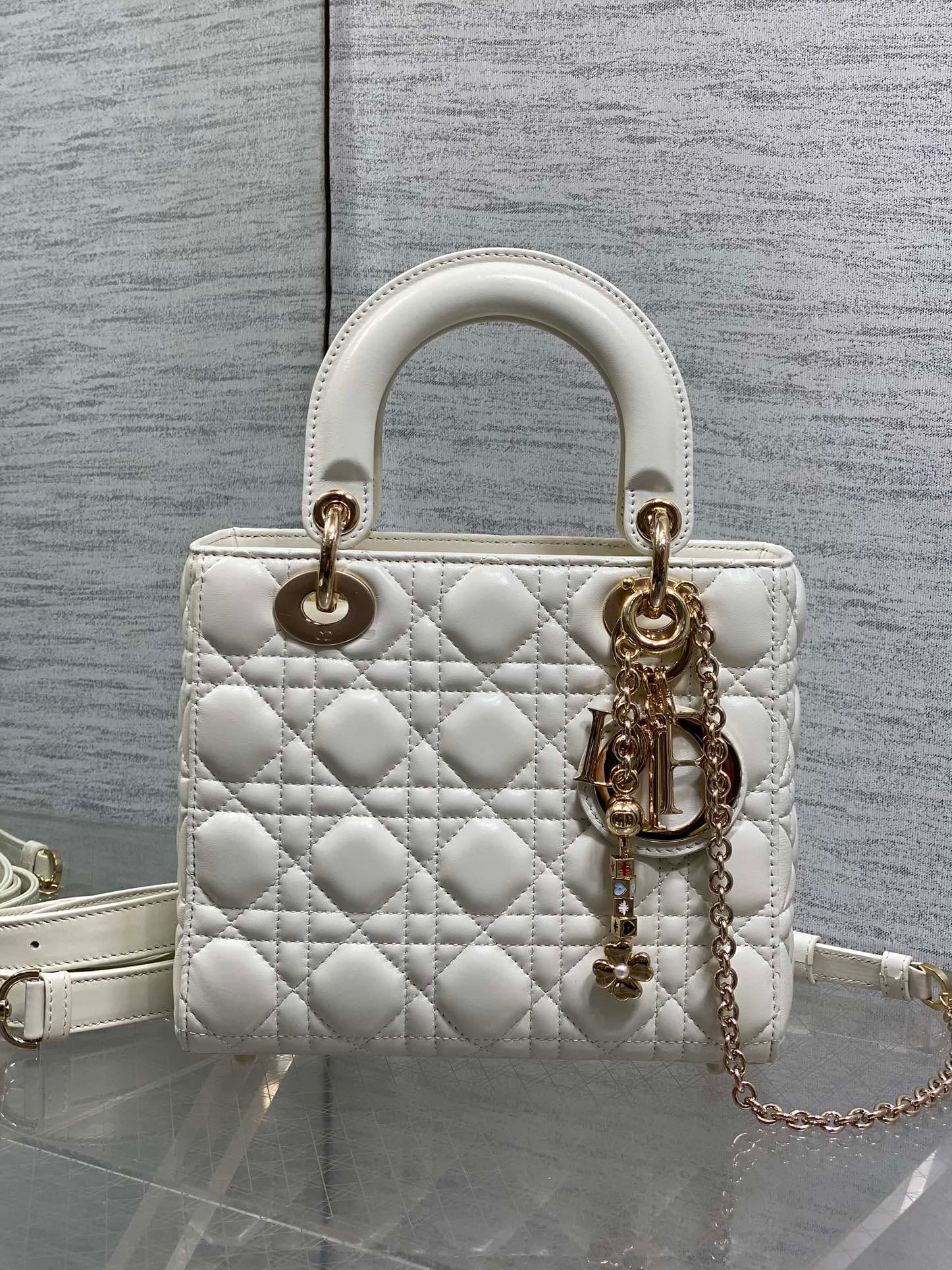Dior Gold Crossbody Bag