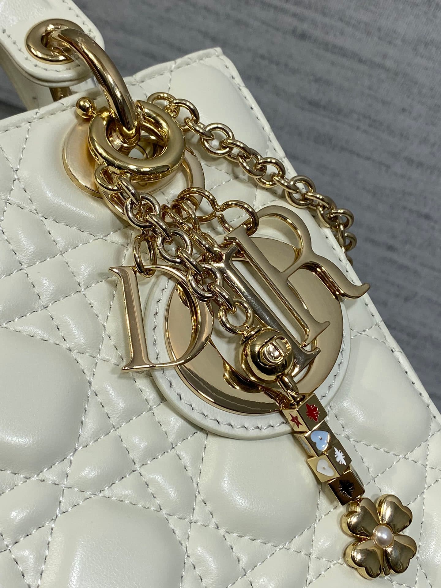 Dior Gold Crossbody Bag
