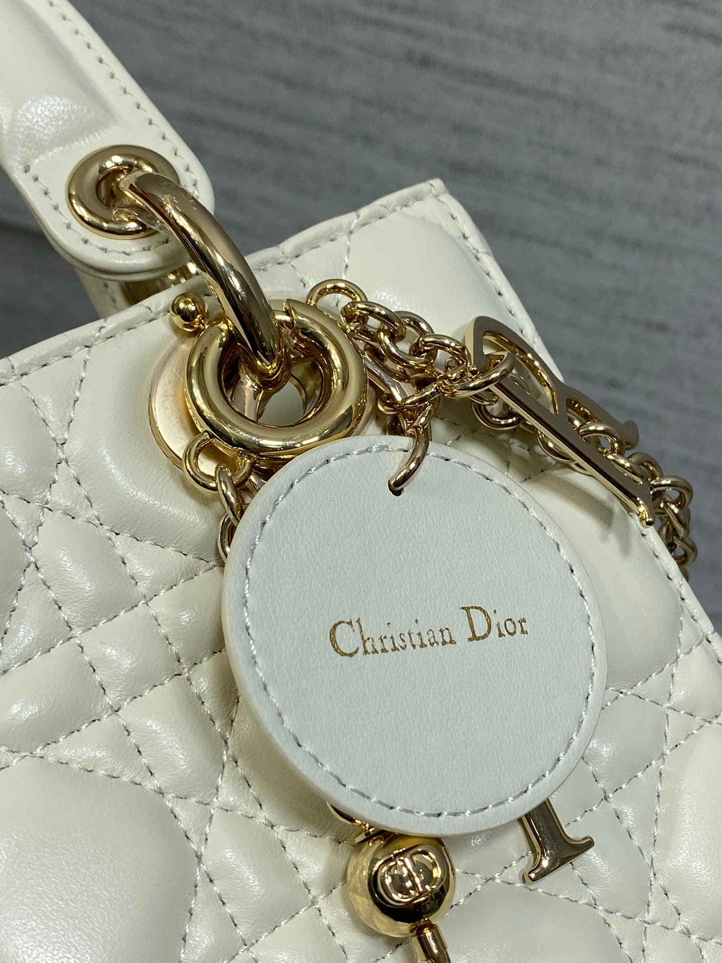Dior Gold Crossbody Bag