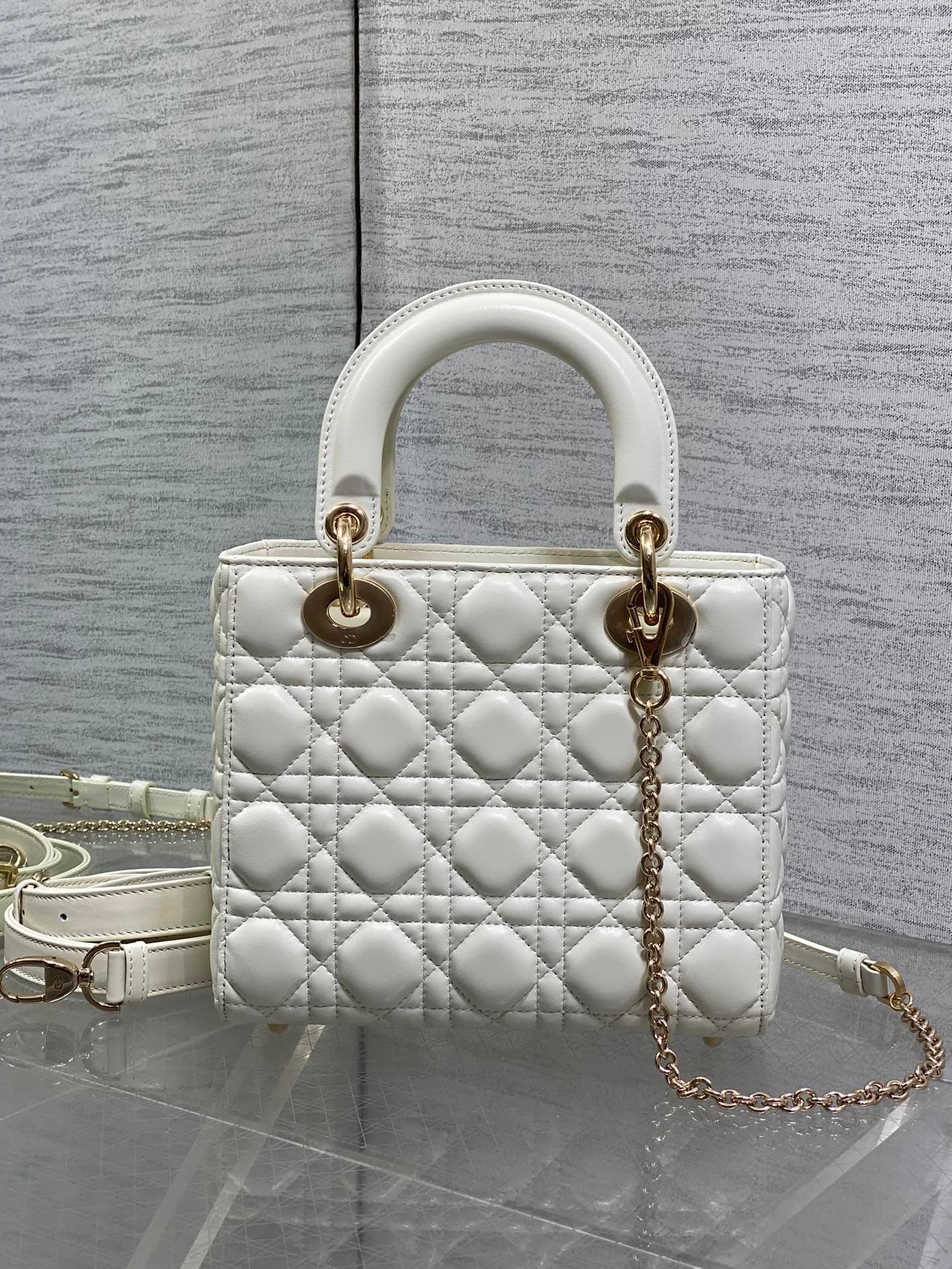 Dior Gold Crossbody Bag