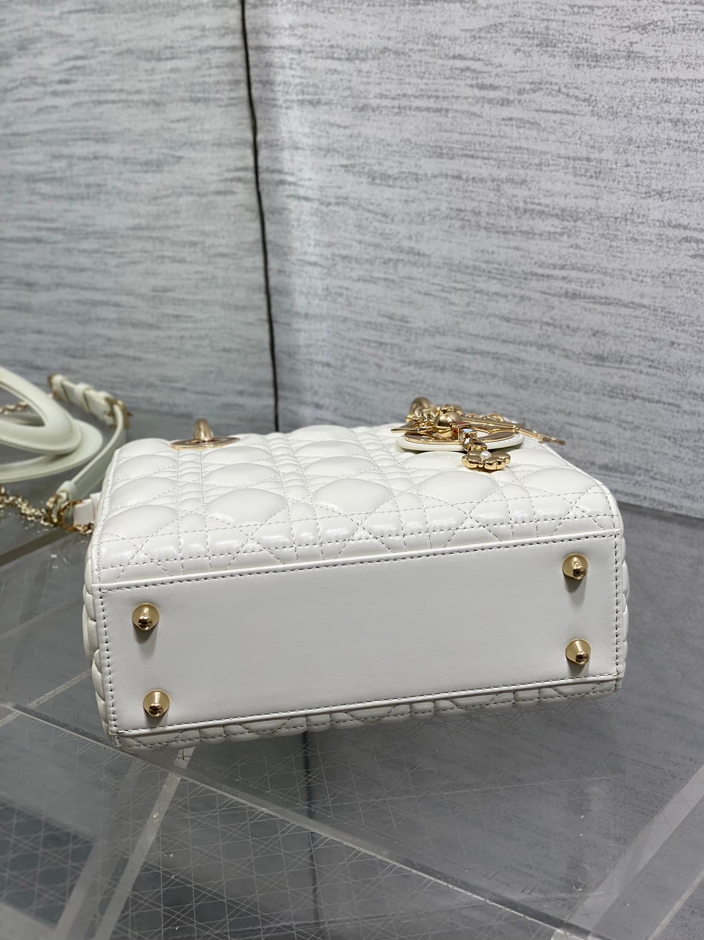 Dior Gold Crossbody Bag