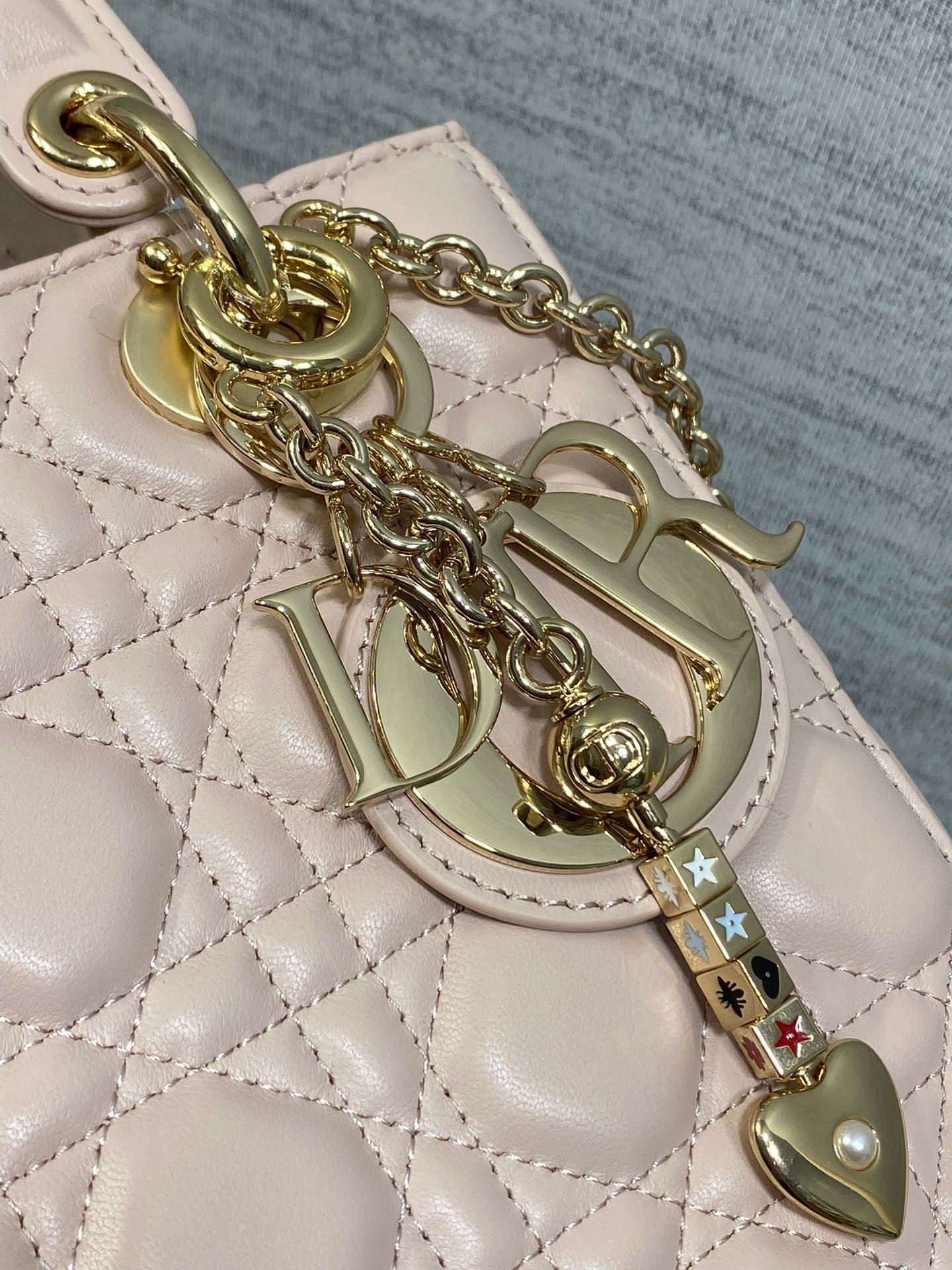 Dior Gold Crossbody Bag