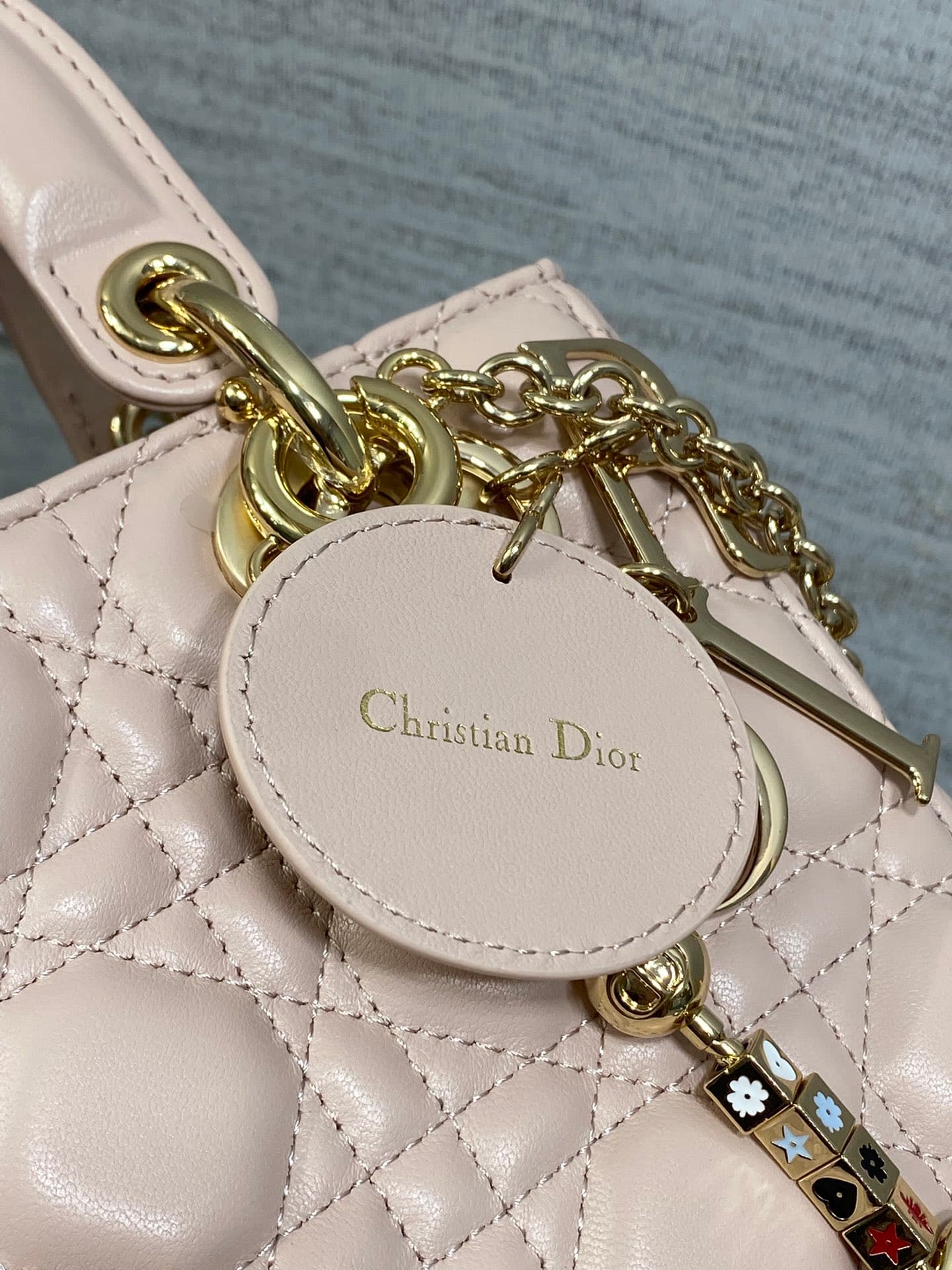 Dior Gold Crossbody Bag