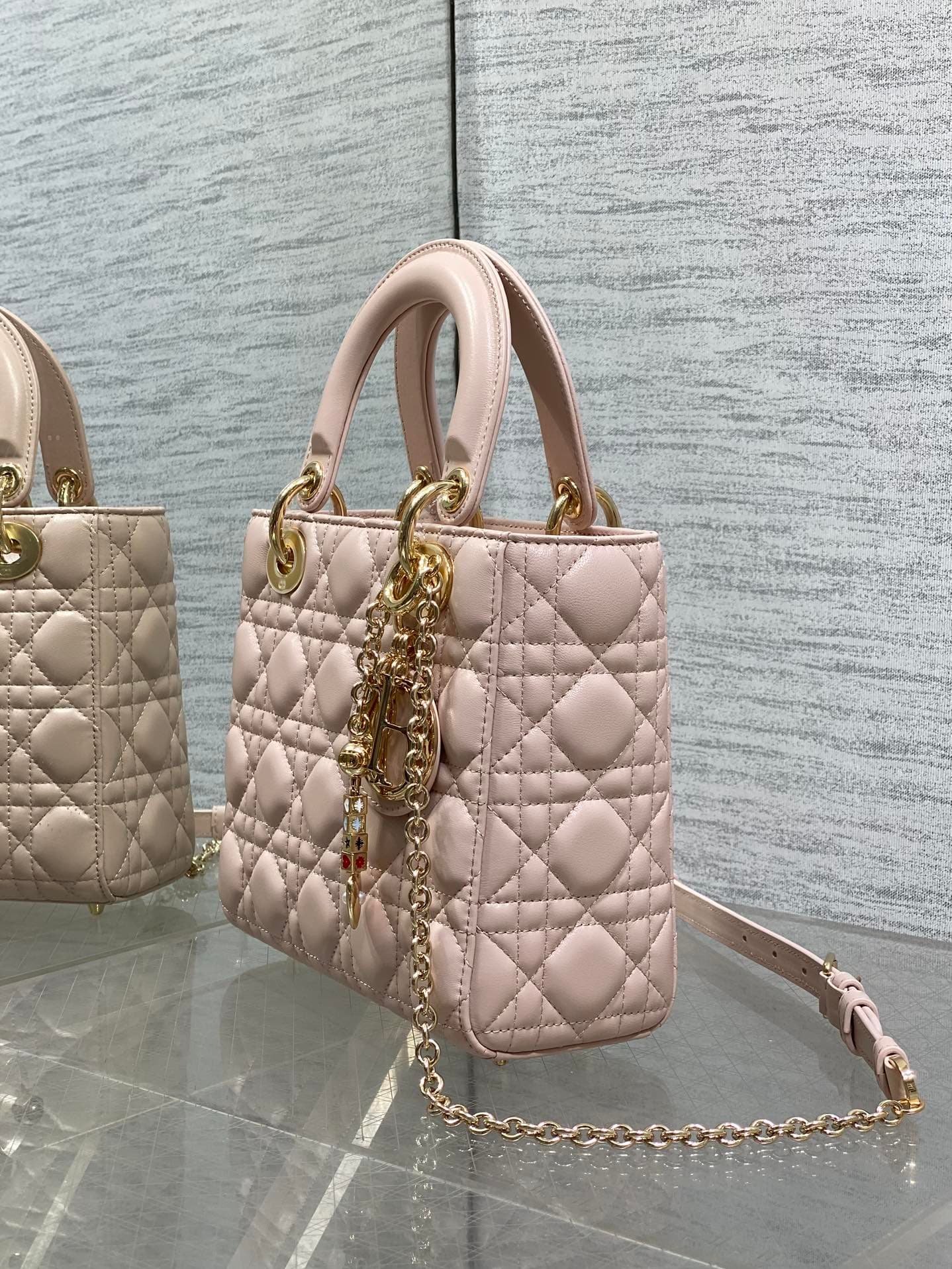 Dior Gold Crossbody Bag