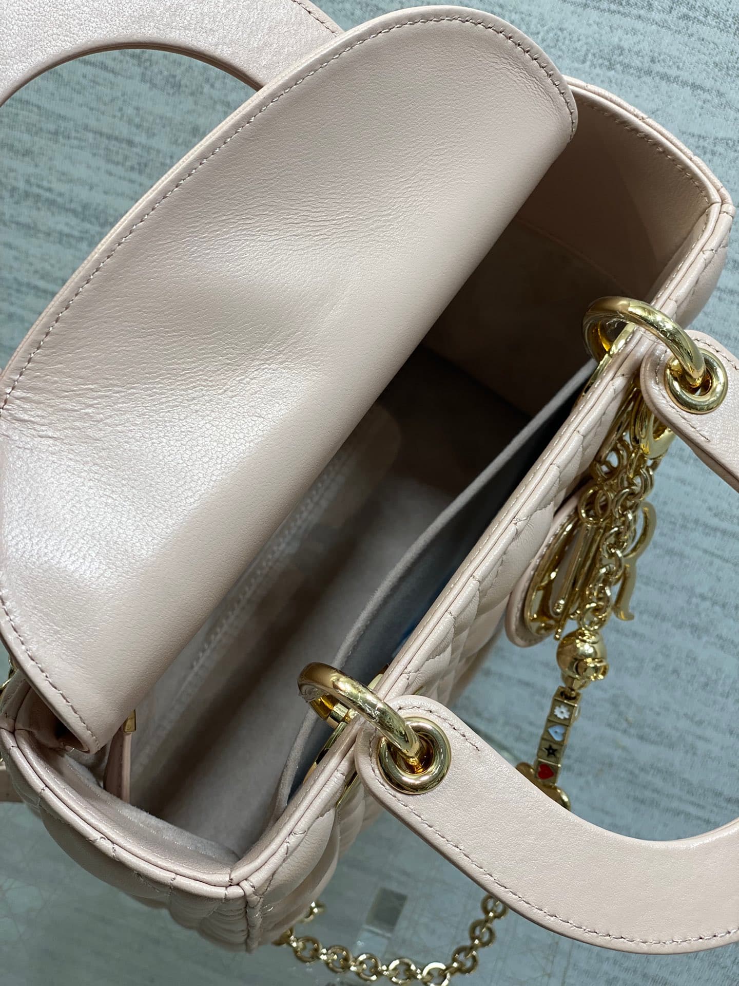 Dior Gold Crossbody Bag