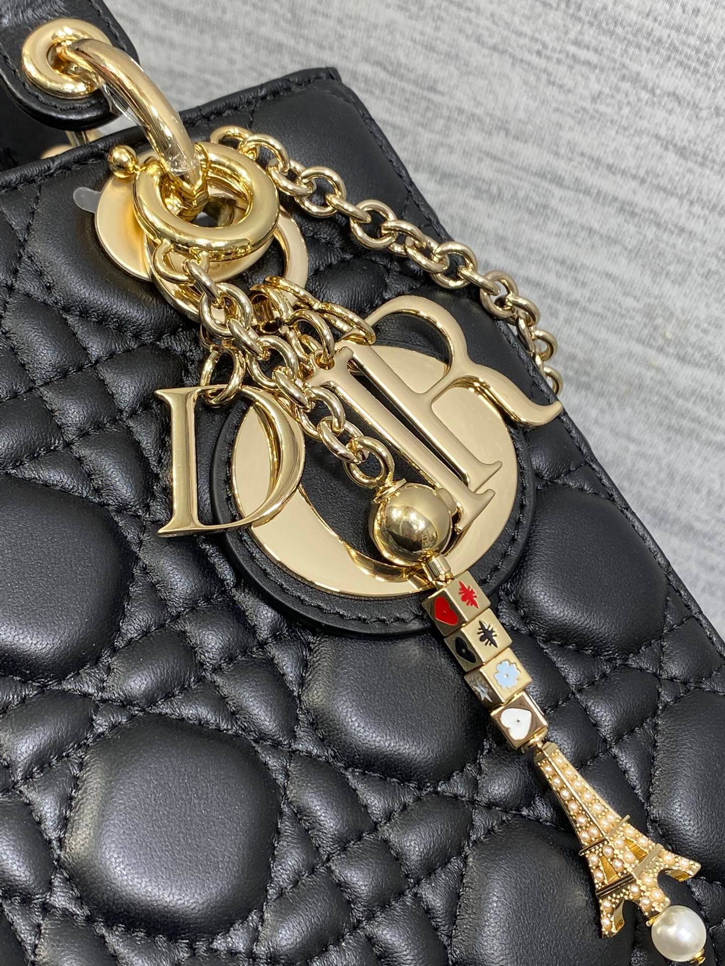 Dior Gold Crossbody Bag