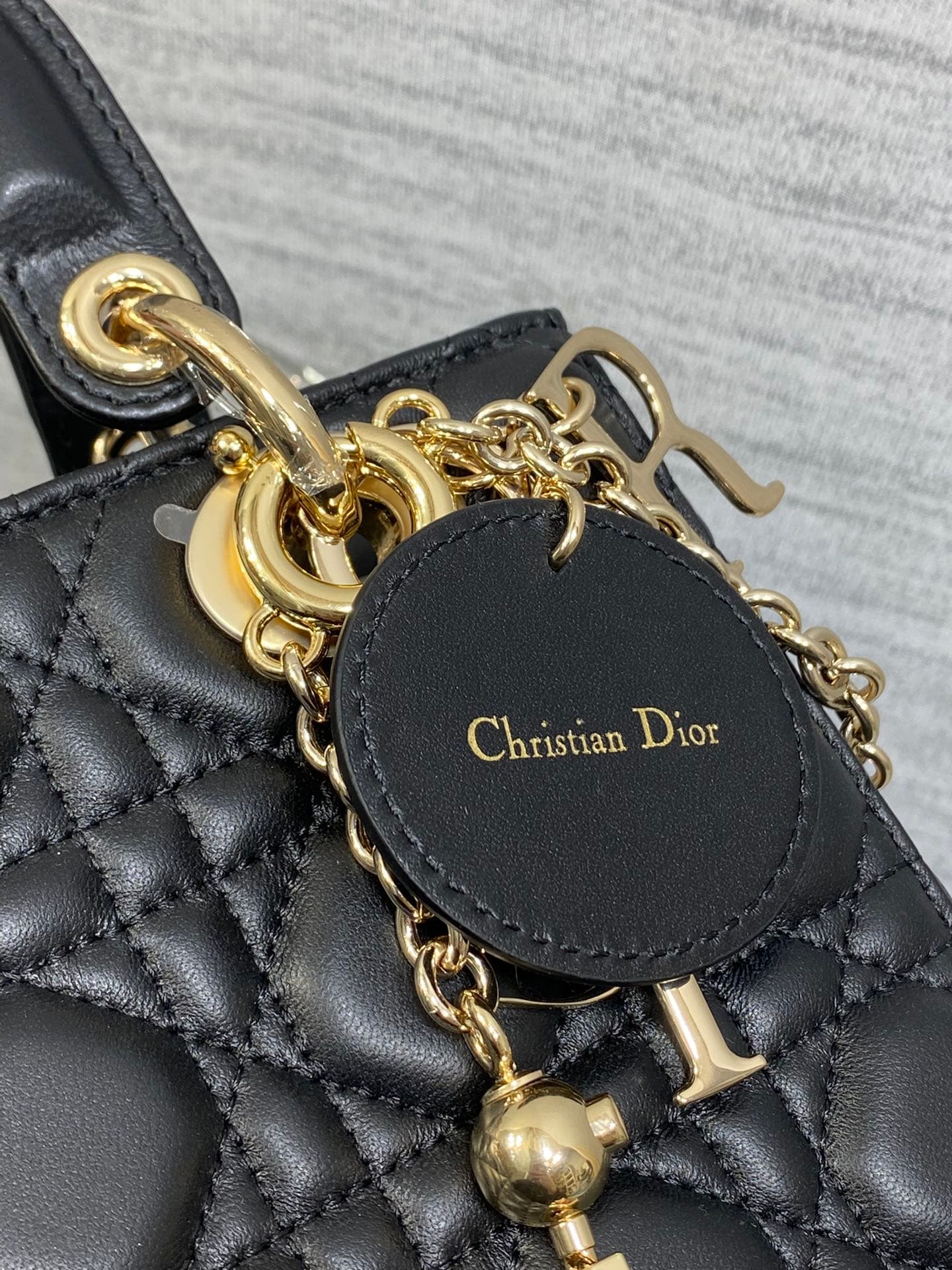 Dior Gold Crossbody Bag