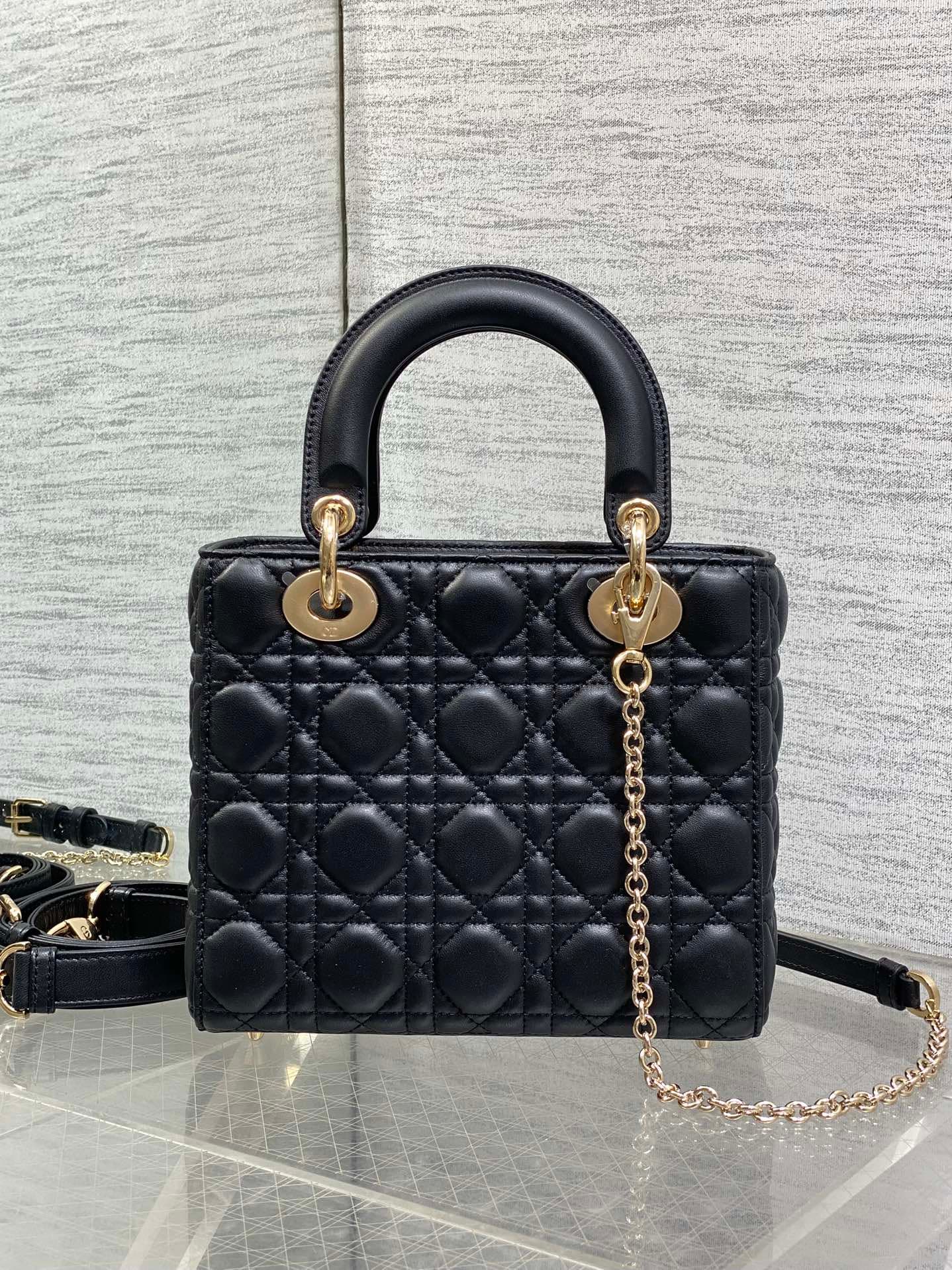 Dior Gold Crossbody Bag