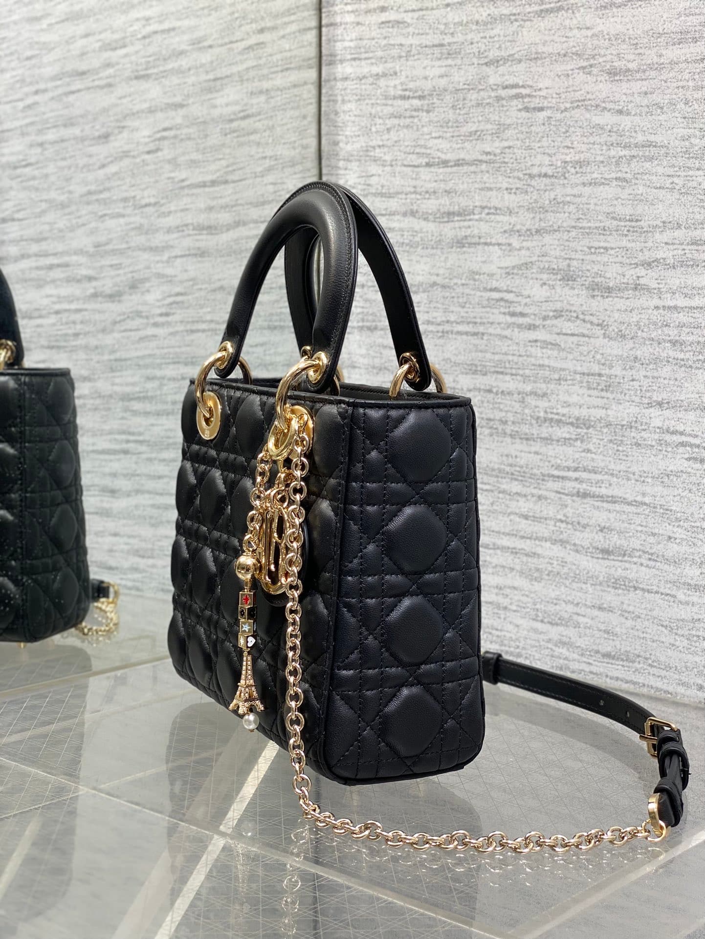 Dior Gold Crossbody Bag