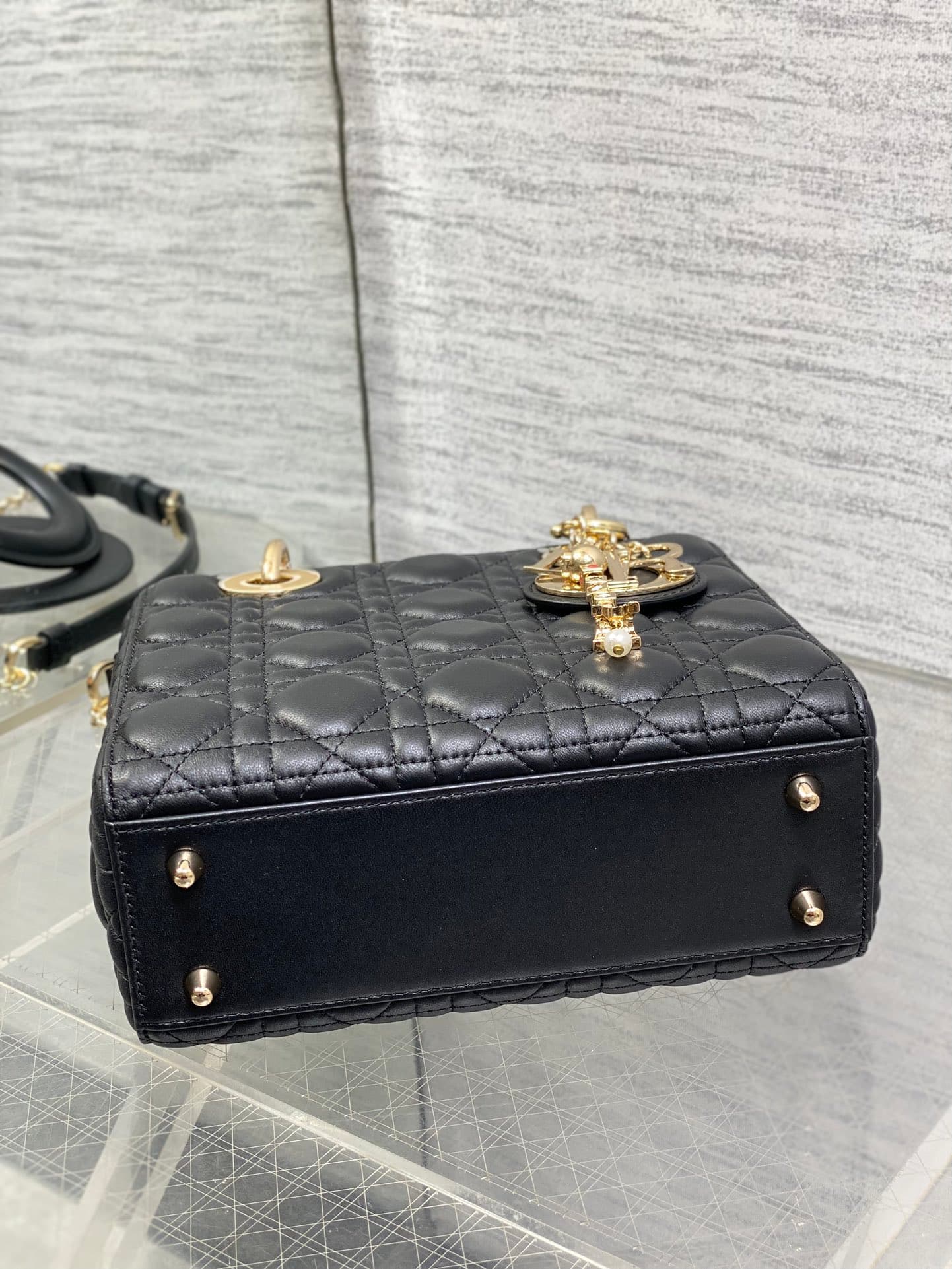 Dior Gold Crossbody Bag