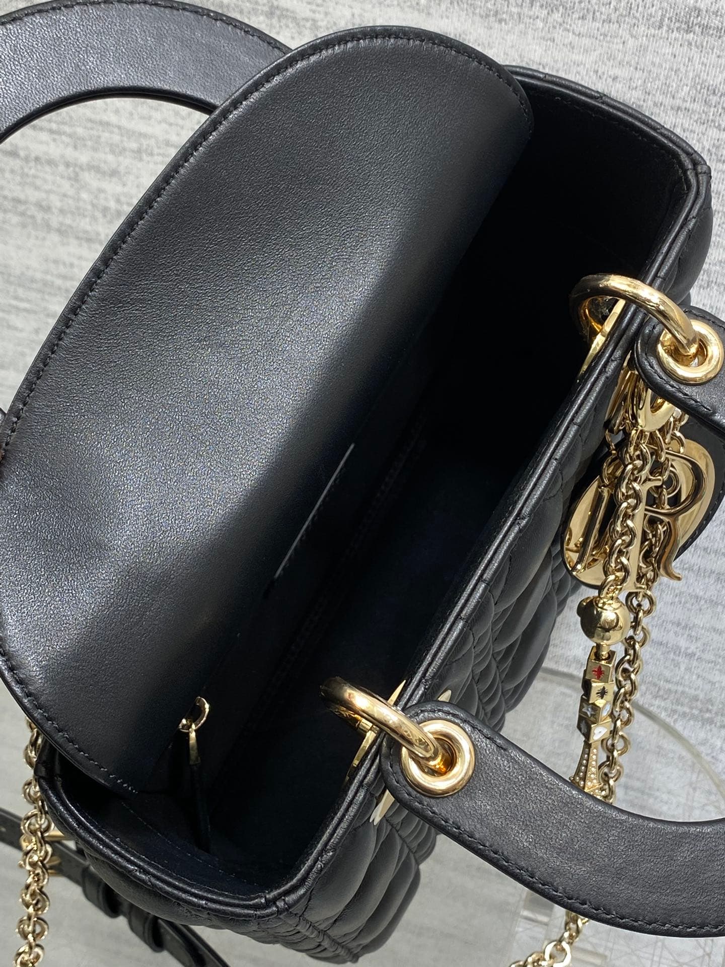 Dior Gold Crossbody Bag