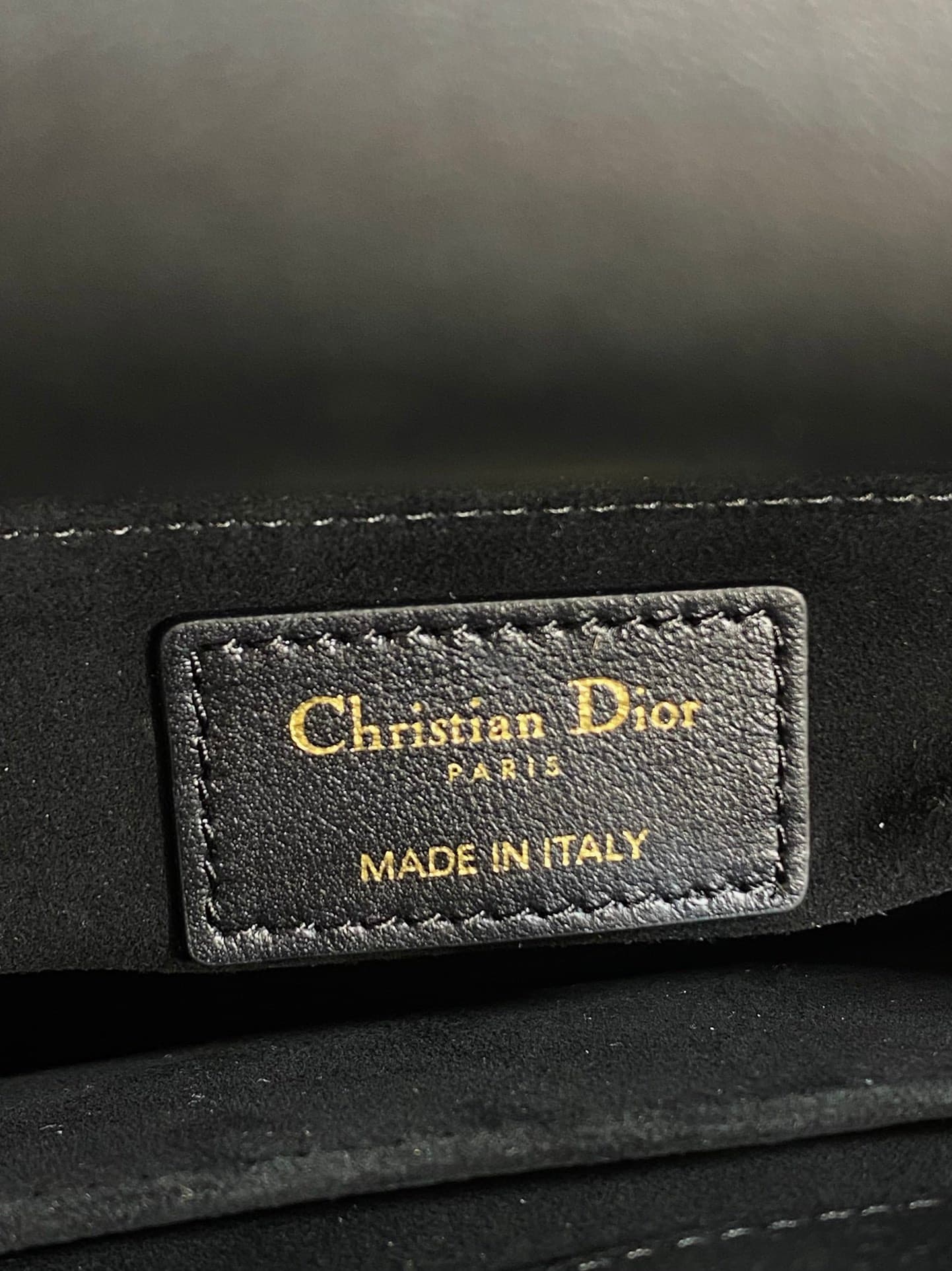 Dior Gold Crossbody Bag