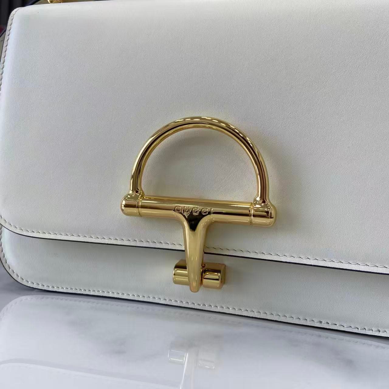 Gucci White Small Backpack 846705