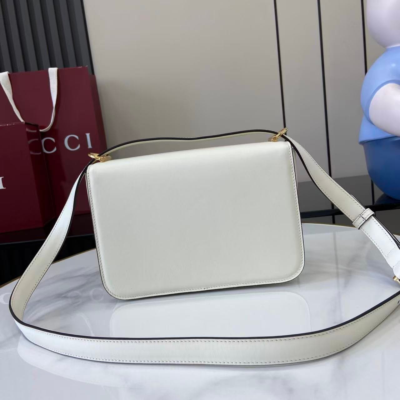 Gucci White Small Backpack 846705