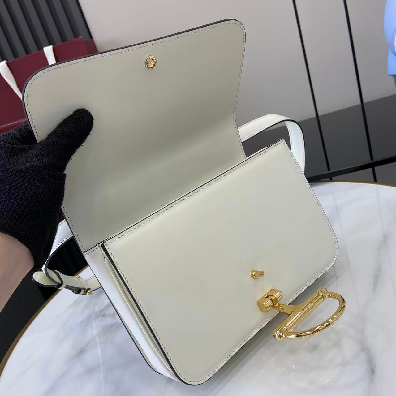 Gucci White Small Backpack 846705