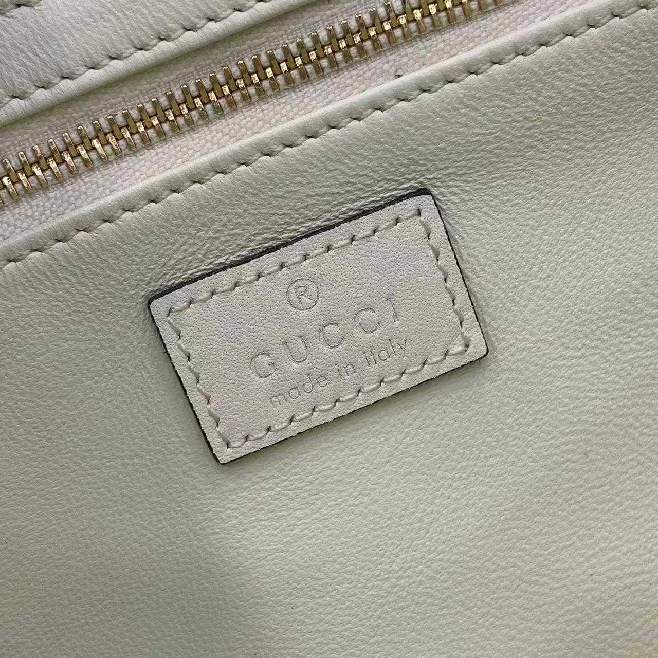 Gucci White Small Backpack 846705