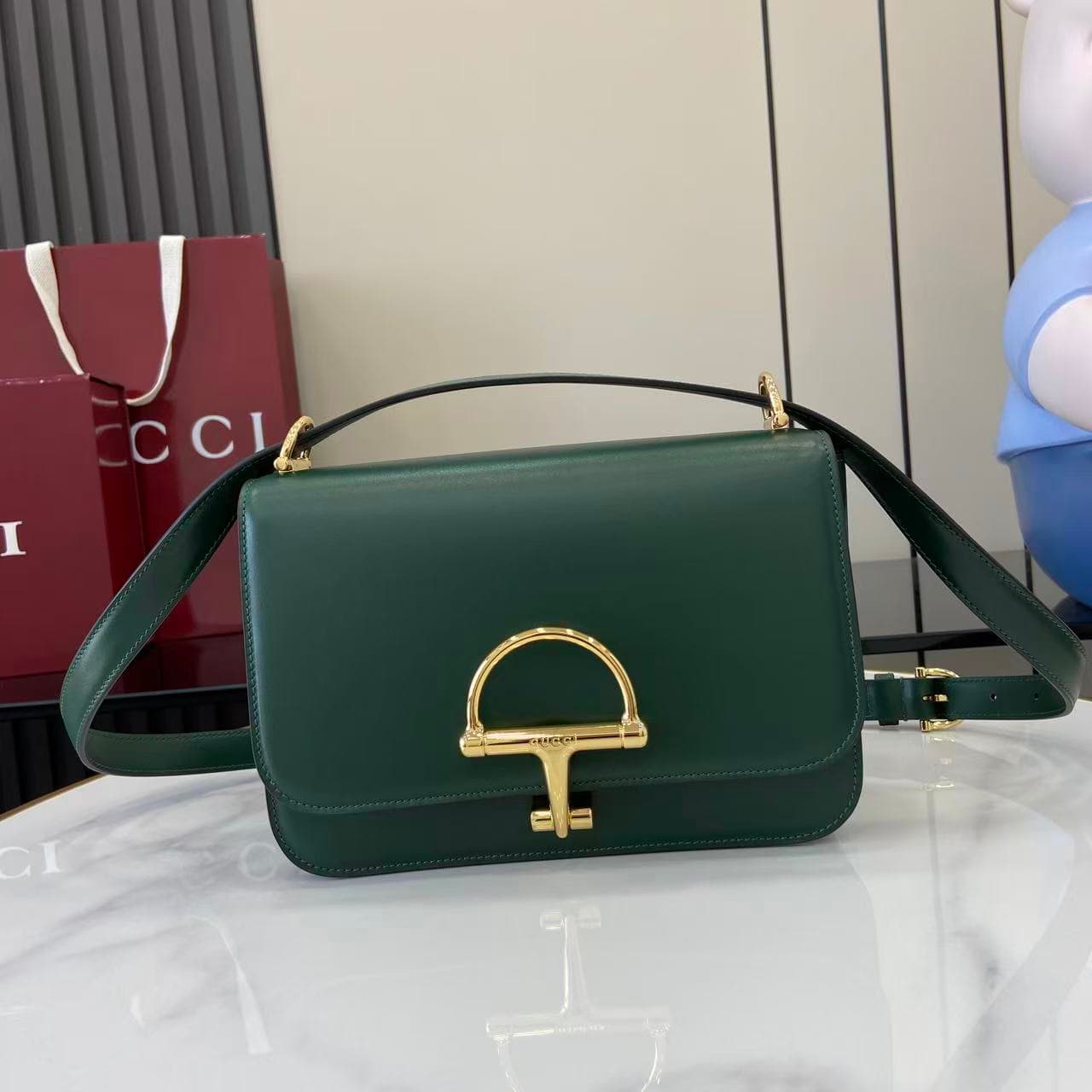 Gucci Green Small Backpack 846705