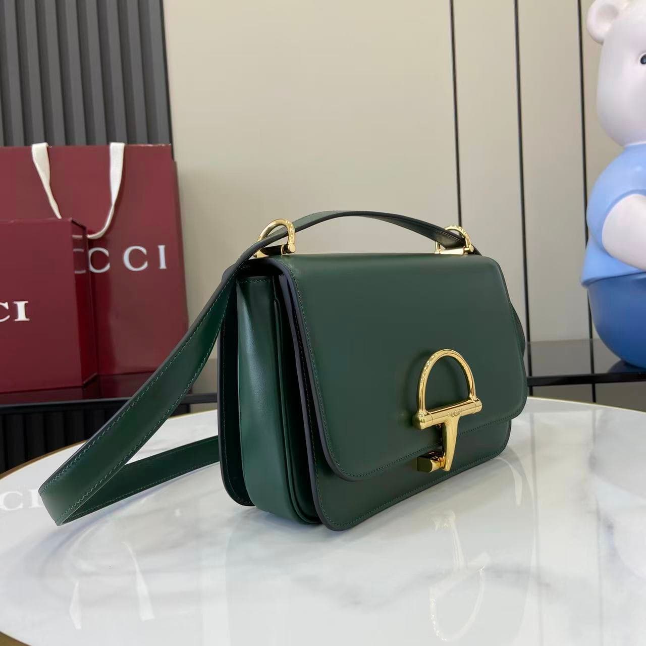 Gucci Green Small Backpack 846705